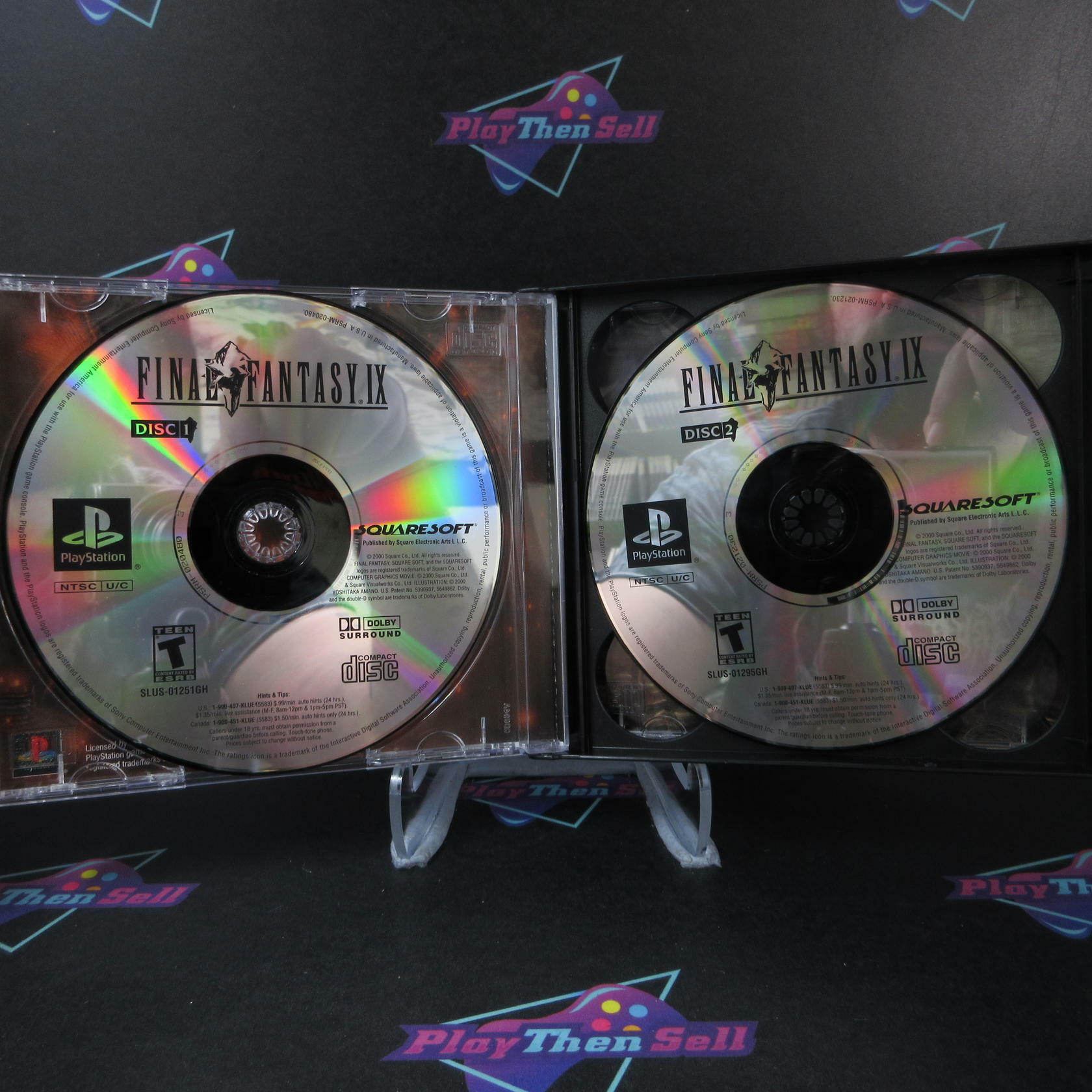Final Fantasy IX 9 PS1 PlayStation 1 Greatest Hits - Very Good