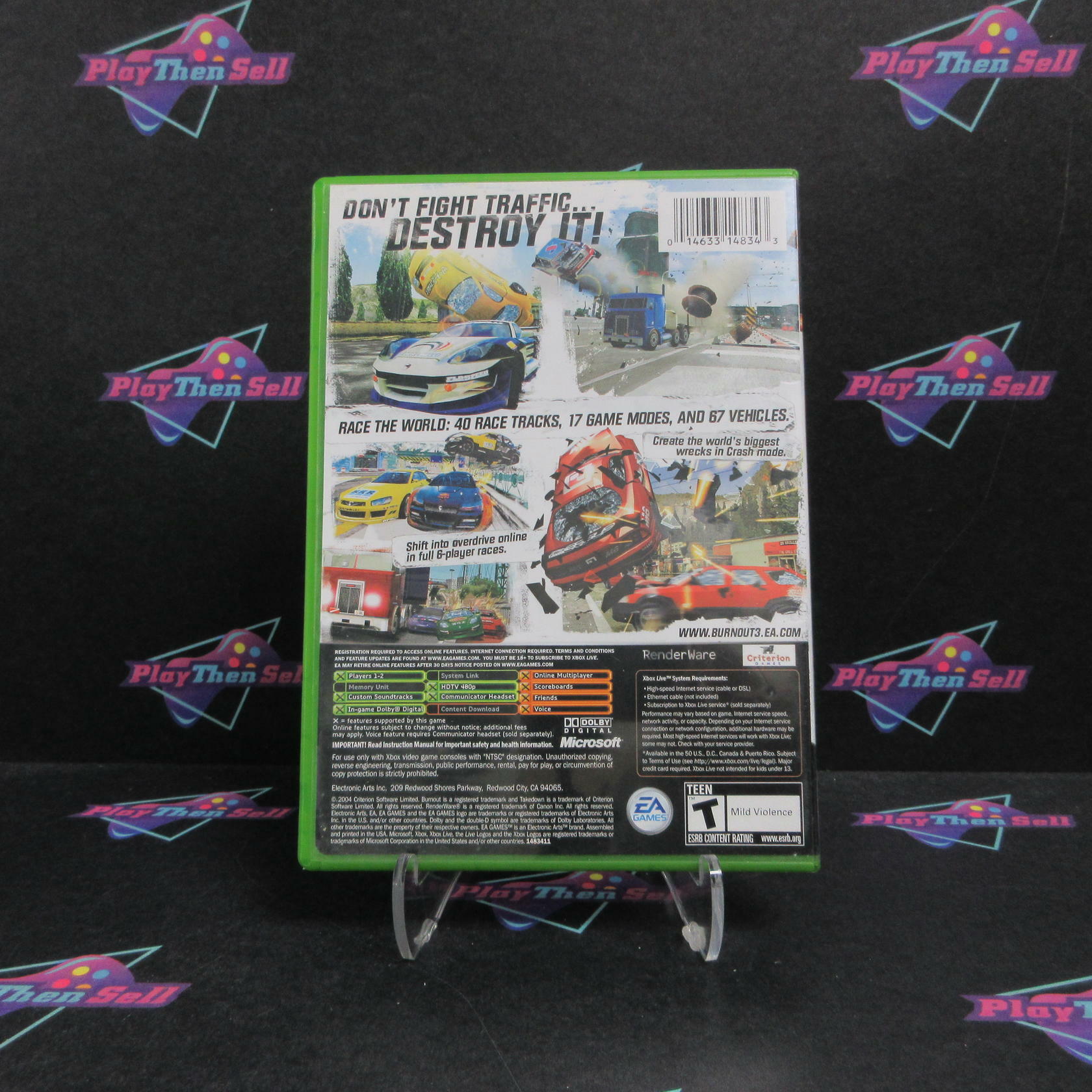 Burnout 3 Takedown Xbox - Very Good