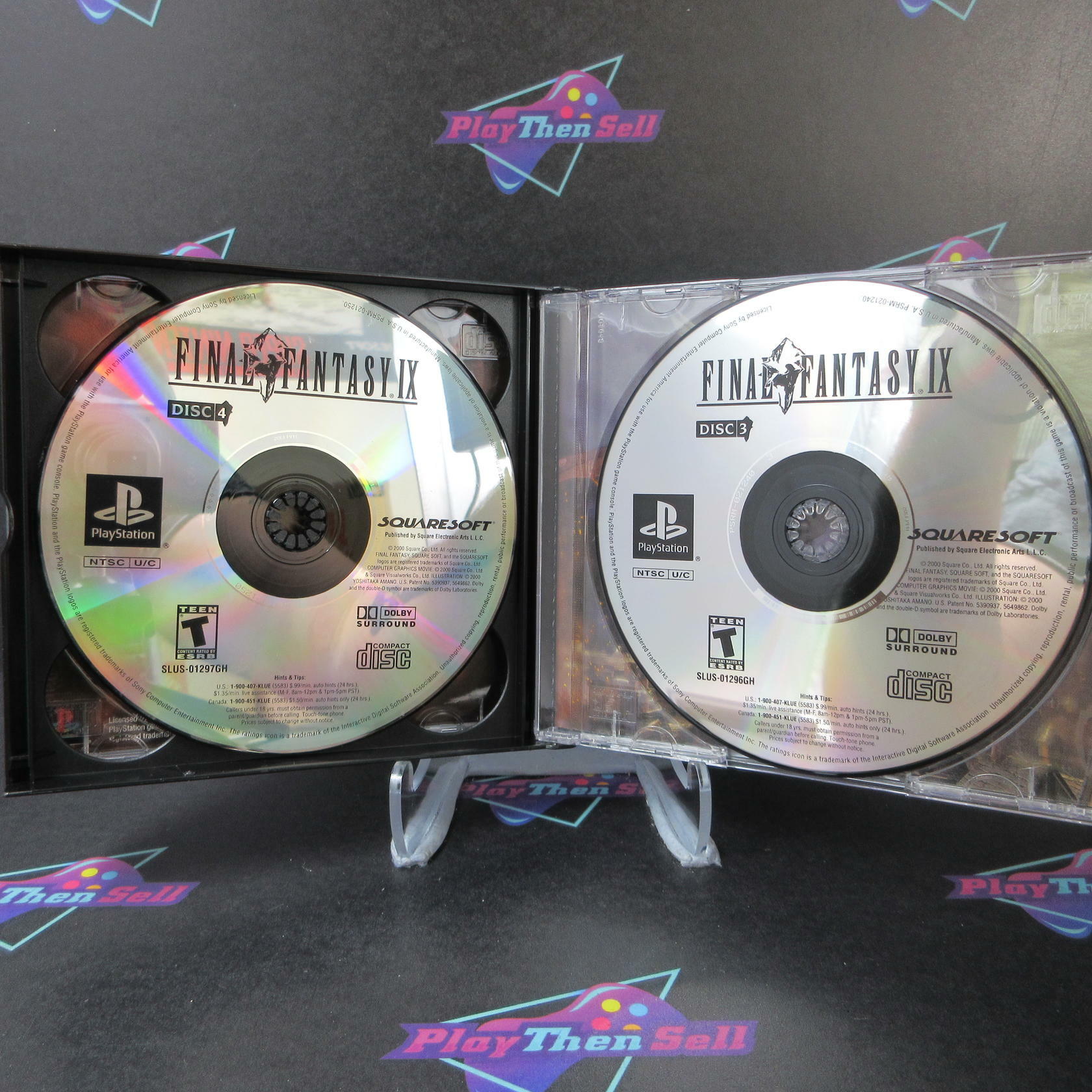 Final Fantasy IX 9 PS1 PlayStation 1 Greatest Hits - Very Good