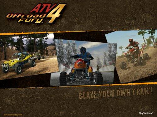 ATV Offroad Fury 4 PS2 PlayStation 2 GH - Very Good