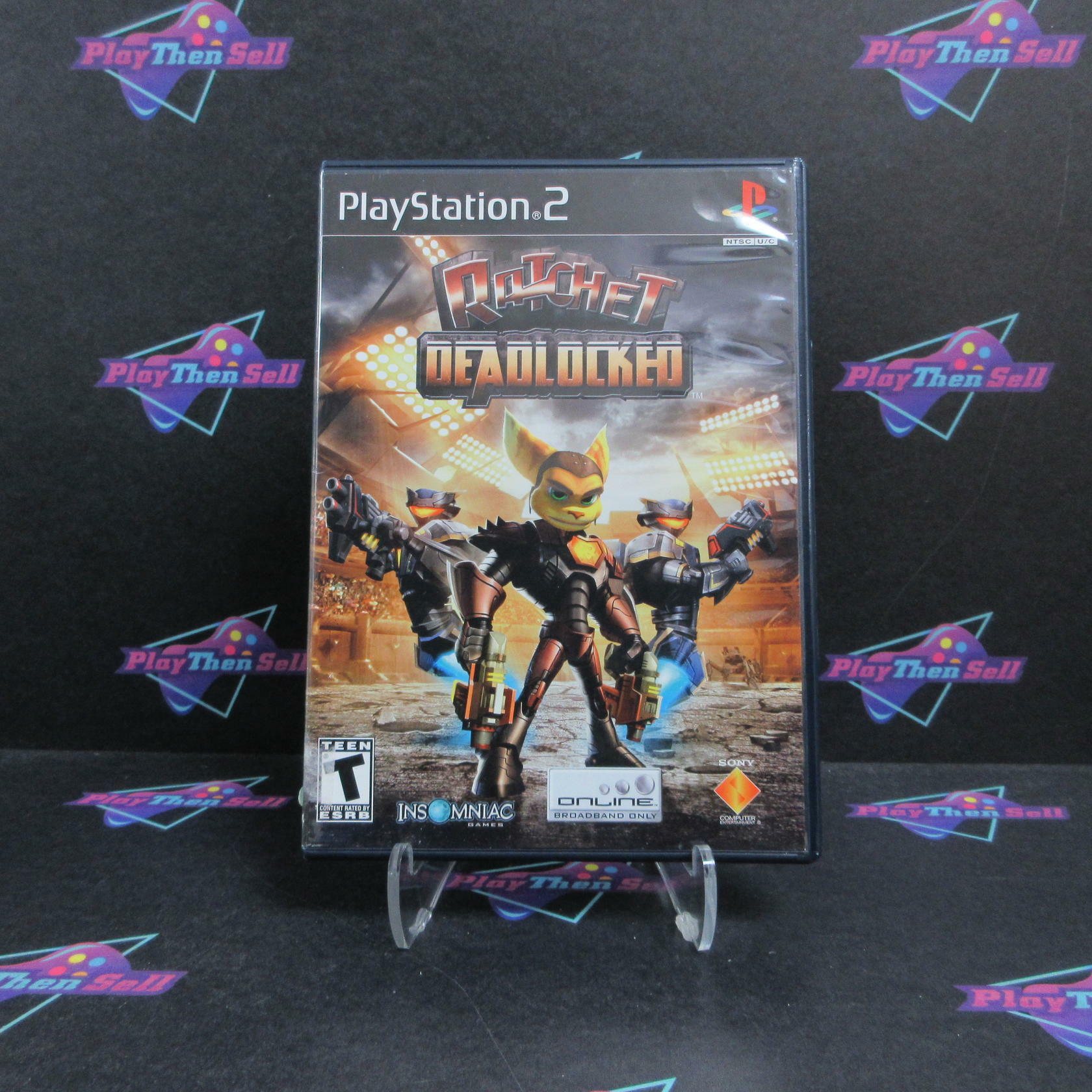Ratchet Deadlocked PS2 PlayStation 2 - Very Good
