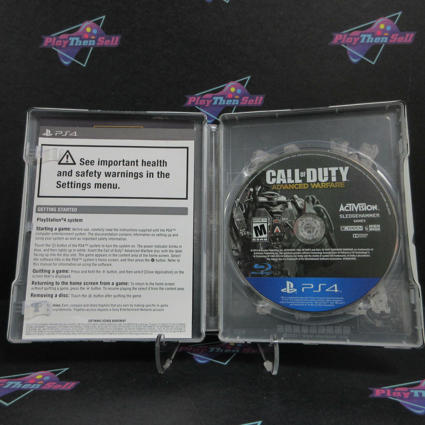 Call of Duty Advanced Warfare Atlas Limited Edition PS4 PlayStation 4 AD CIB - Very Good