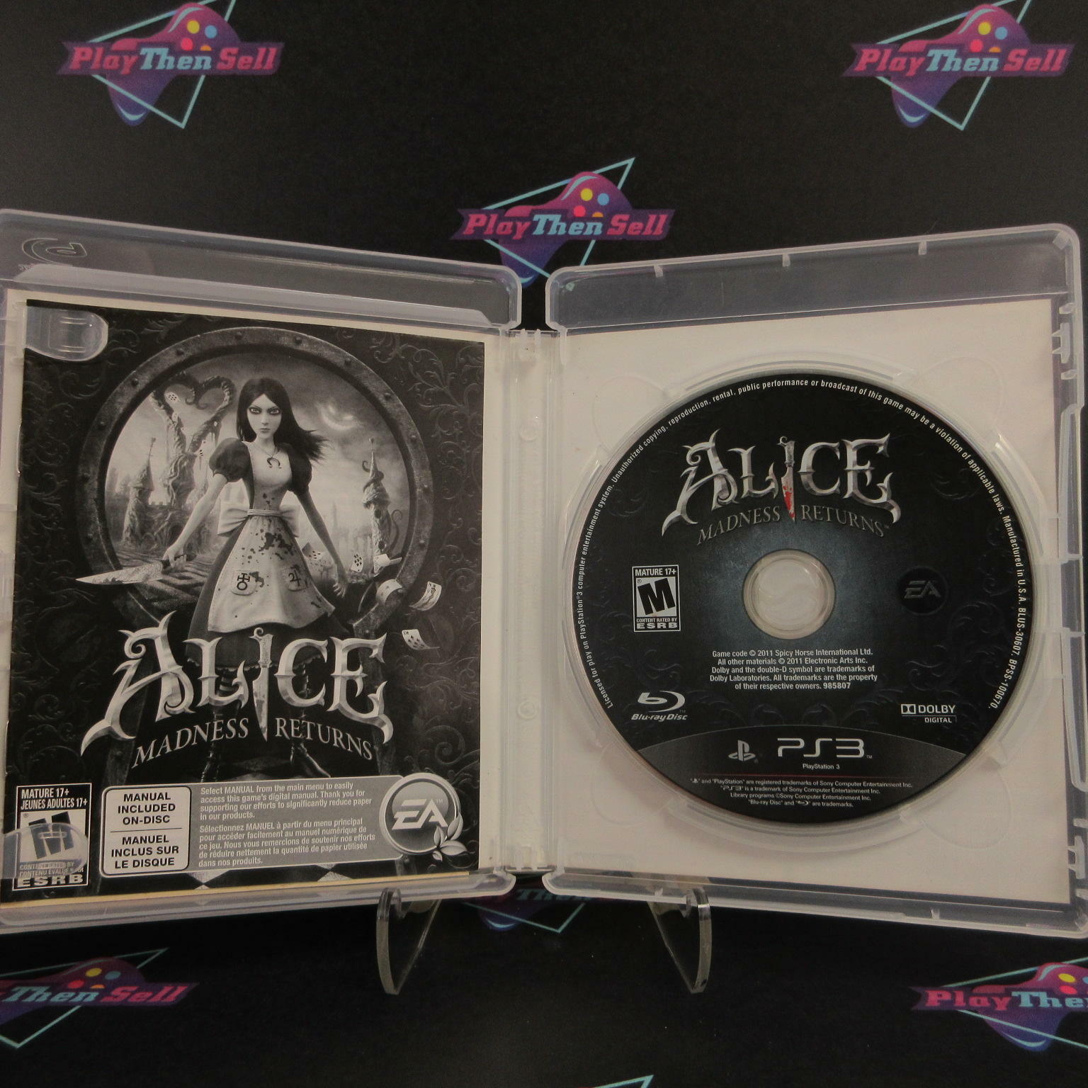 Alice Madness Returns PS3 PlayStation 3 - Like New