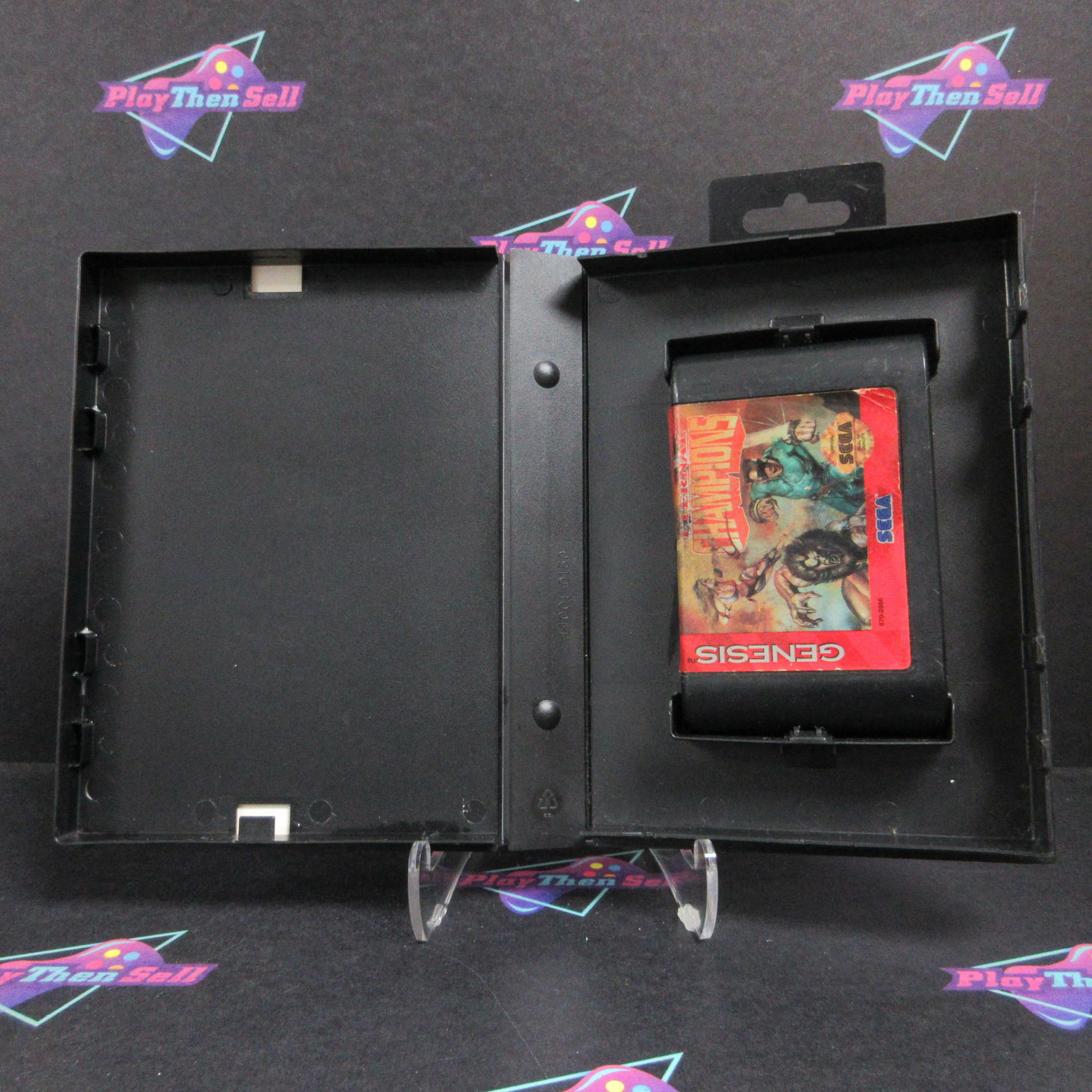 Eternal Champions Sega Genesis Boxed AD/NM - Very Good