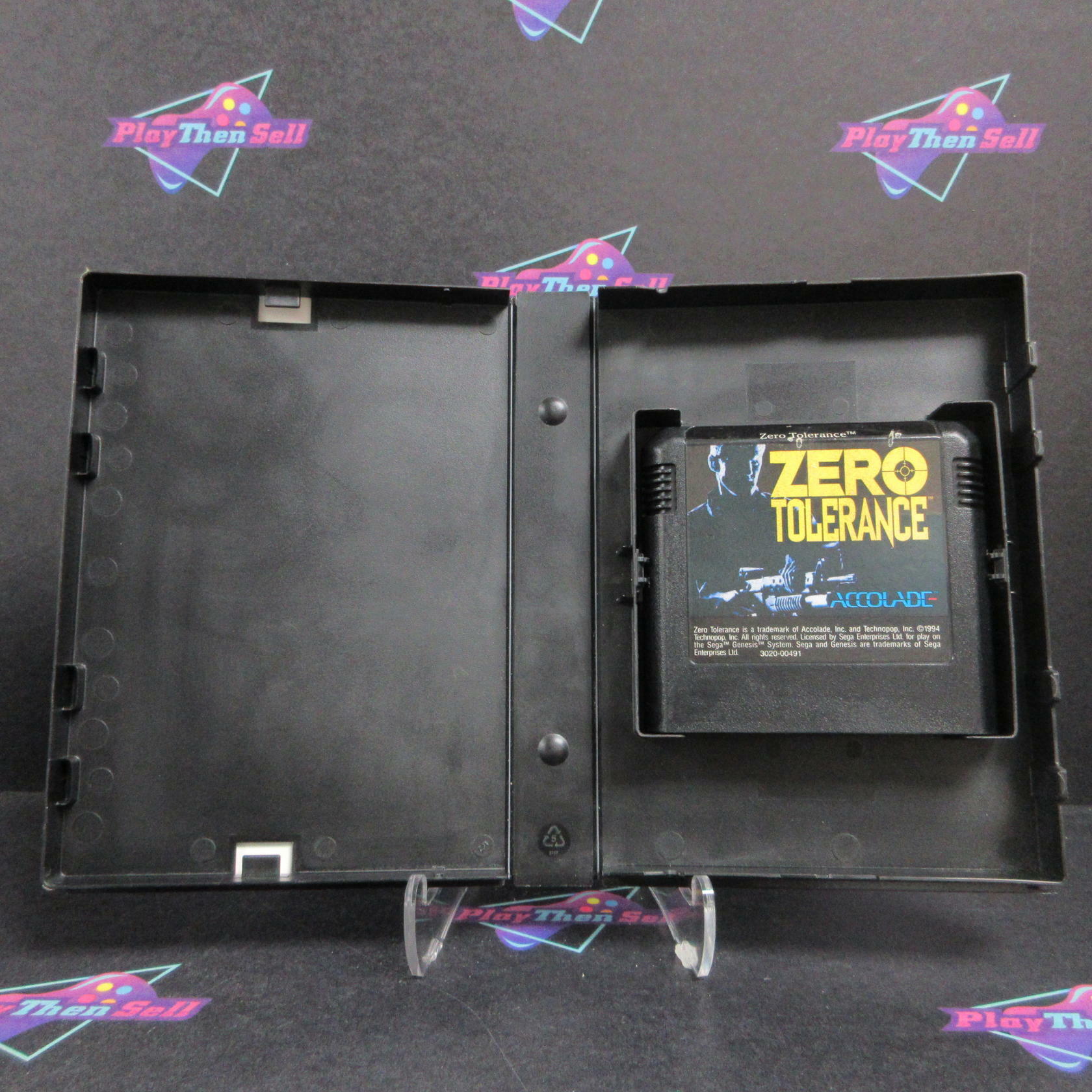 Zero Tolerance Sega Genesis Boxed AD/NM - Very Good