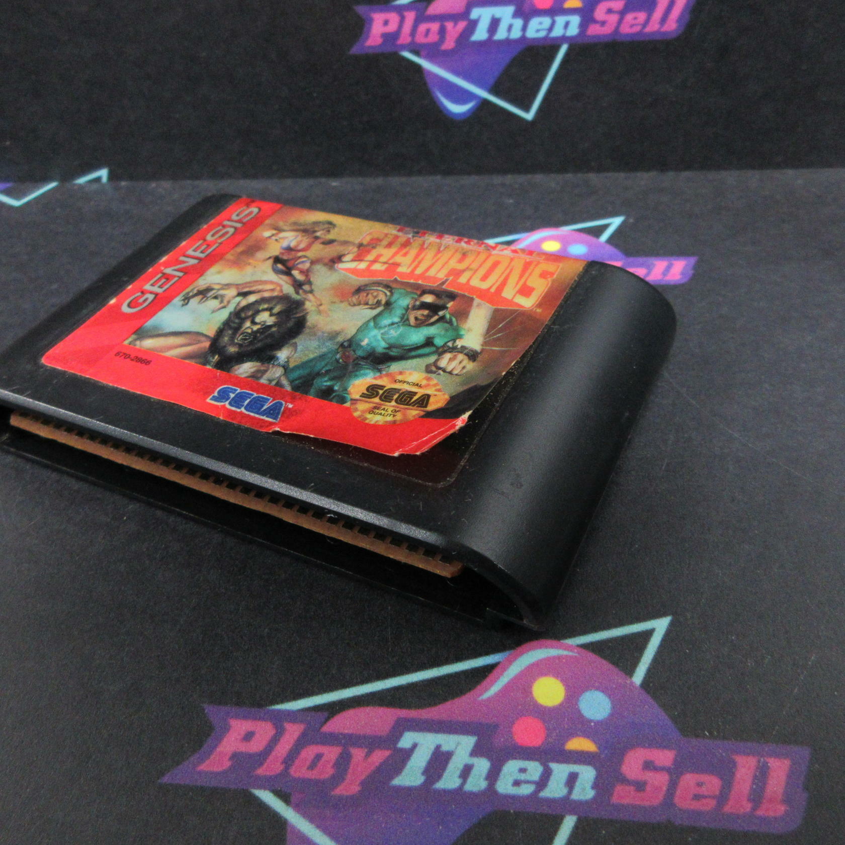 Eternal Champions Sega Genesis Boxed AD/NM - Very Good