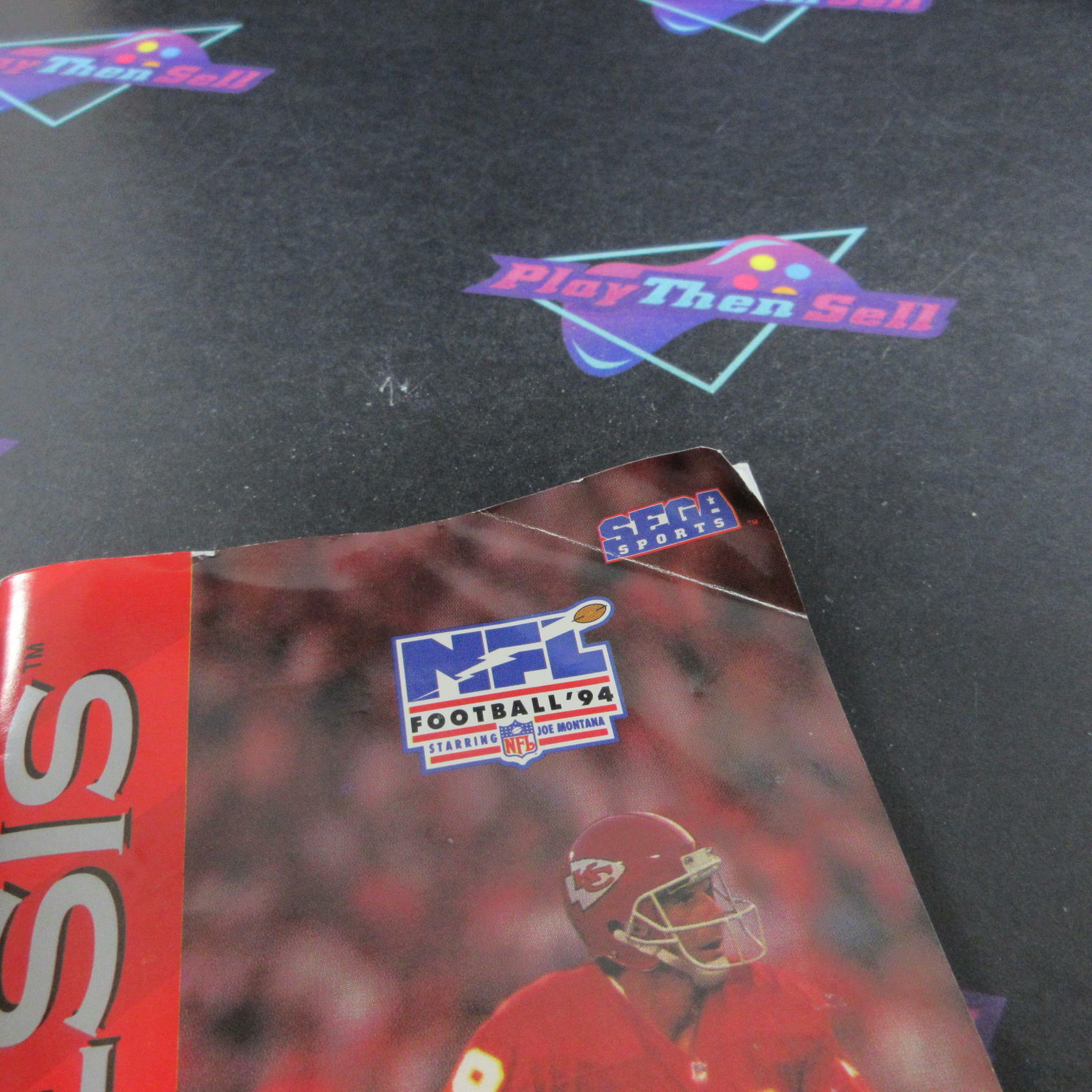 NFL Football '94 Starring Joe Montana Sega Genesis Boxed AD/MD Complete - Very Good