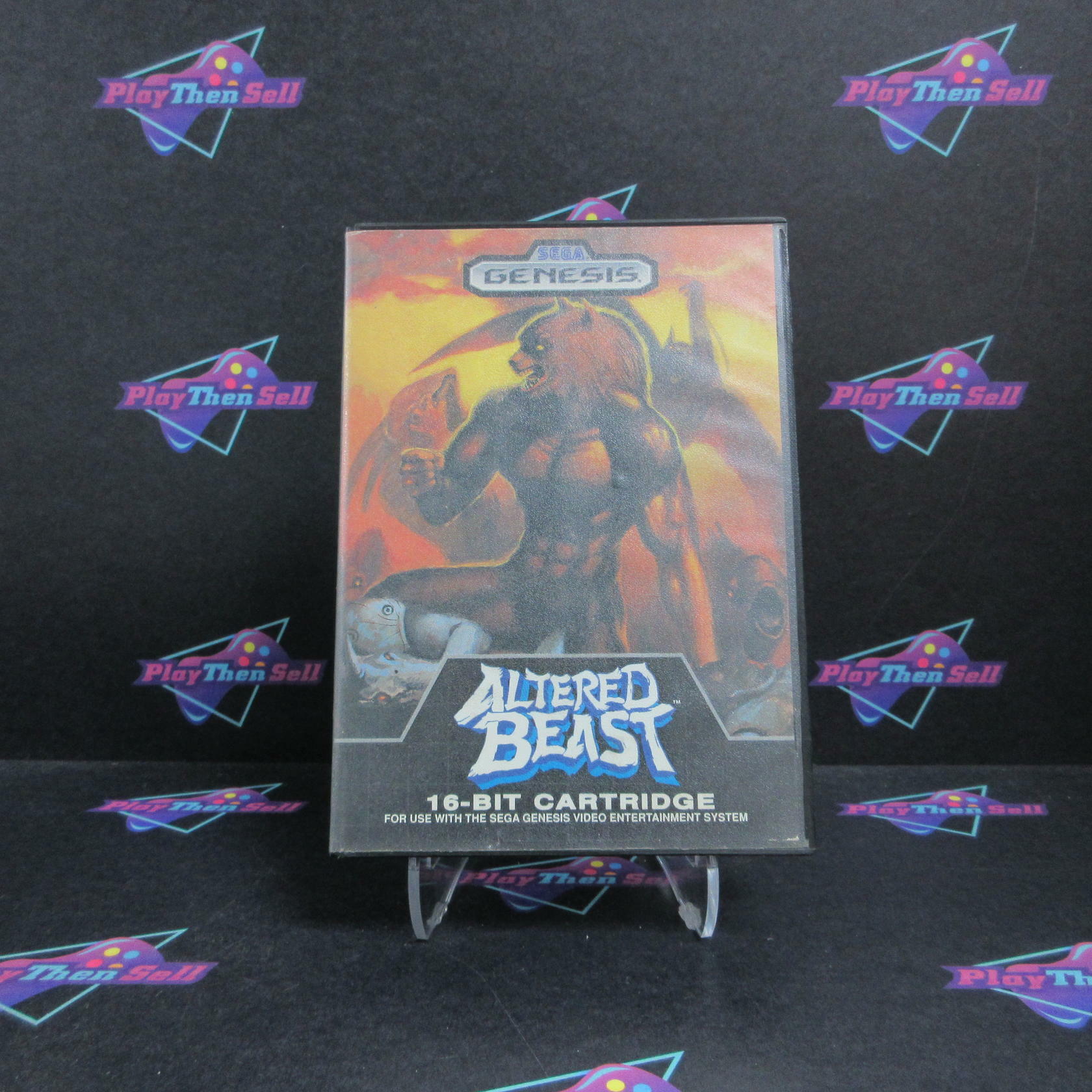 Altered Beast Sega Genesis Boxed AD/NM - Very Good