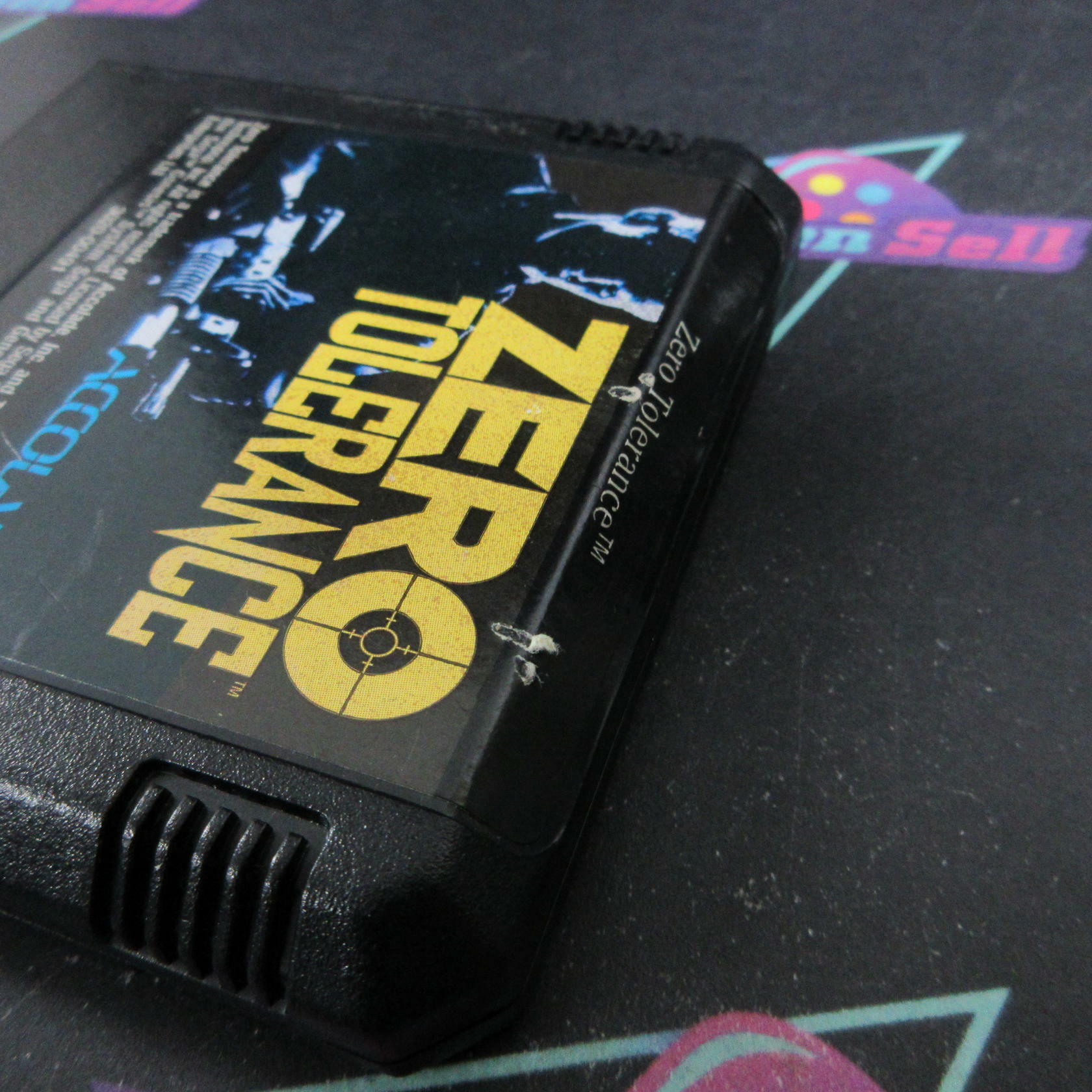 Zero Tolerance Sega Genesis Boxed AD/NM - Very Good