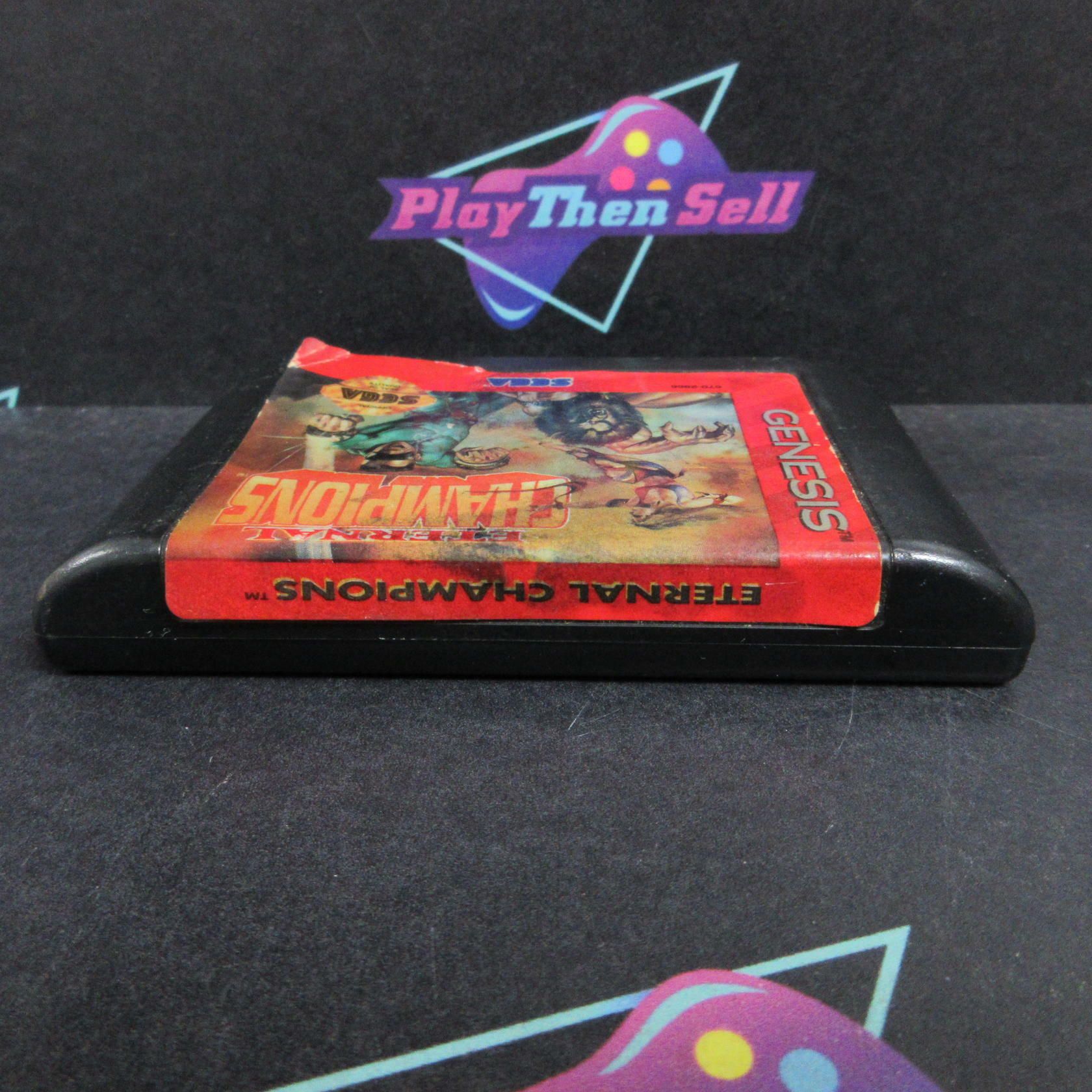 Eternal Champions Sega Genesis Boxed AD/NM - Very Good