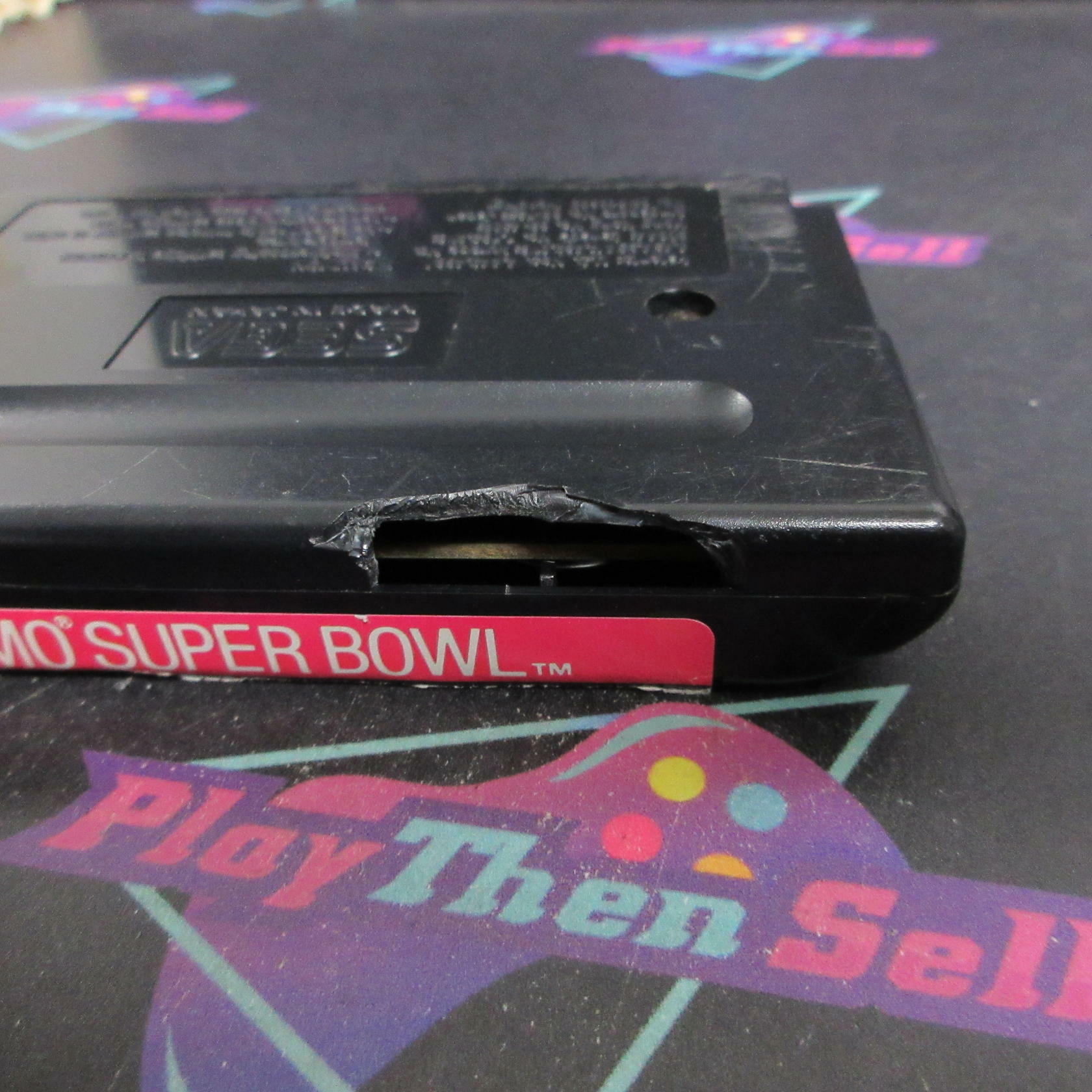 Tecmo Super Bowl Sega Genesis Boxed AD/DD/NM - Very Good