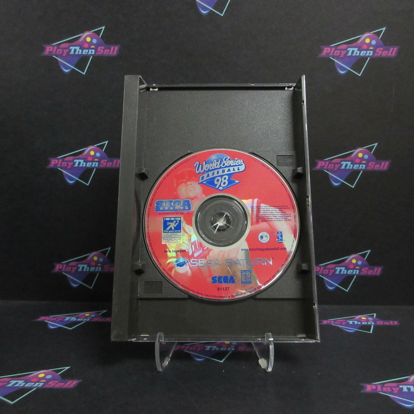 World Series Baseball 98 Sega Saturn CS Complete CIB - Very Good