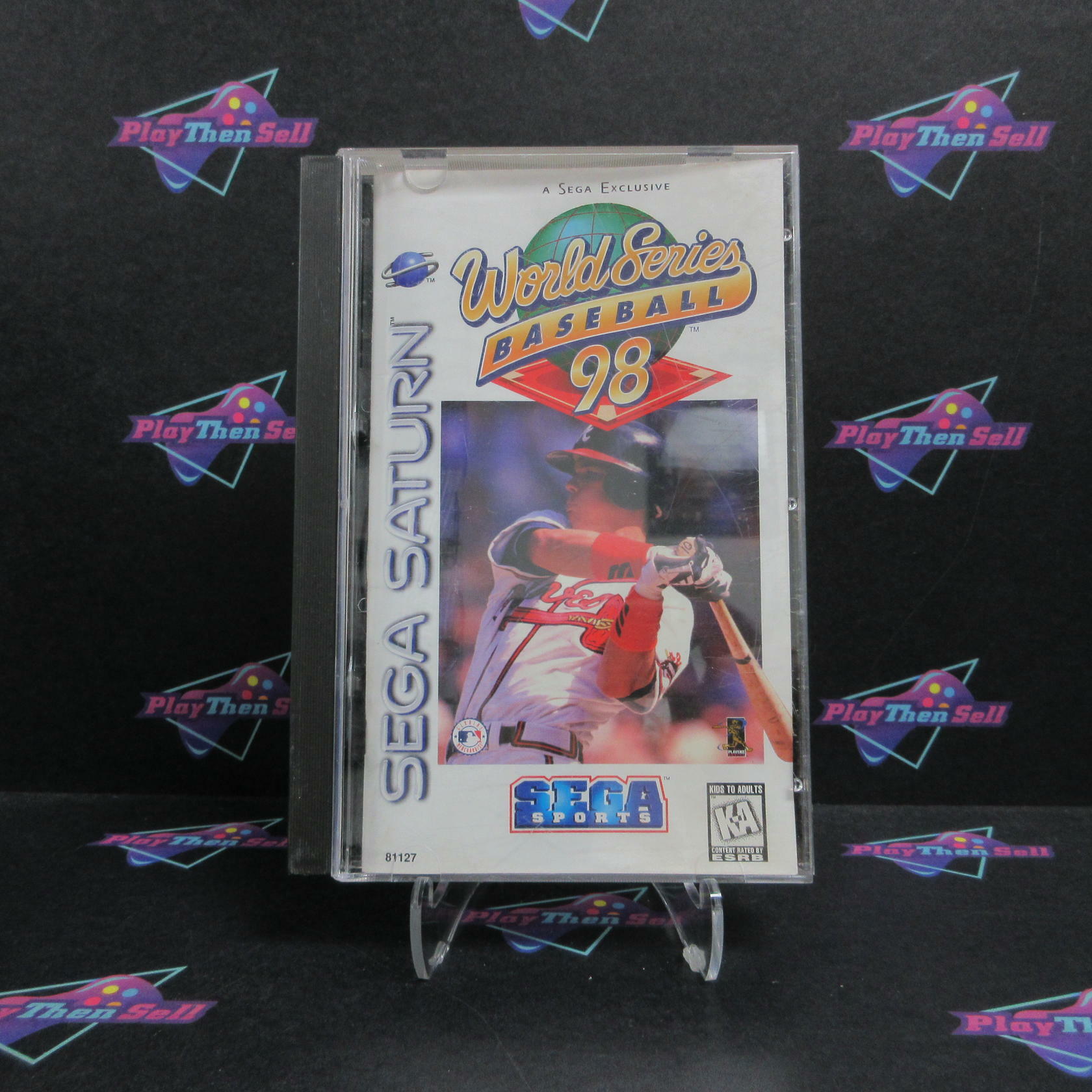 World Series Baseball 98 Sega Saturn CS Complete CIB - Very Good