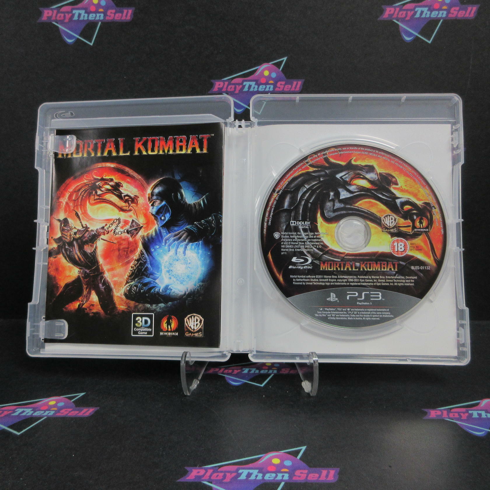 Mortal Kombat PS3 PlayStation 3 PAL - Like New