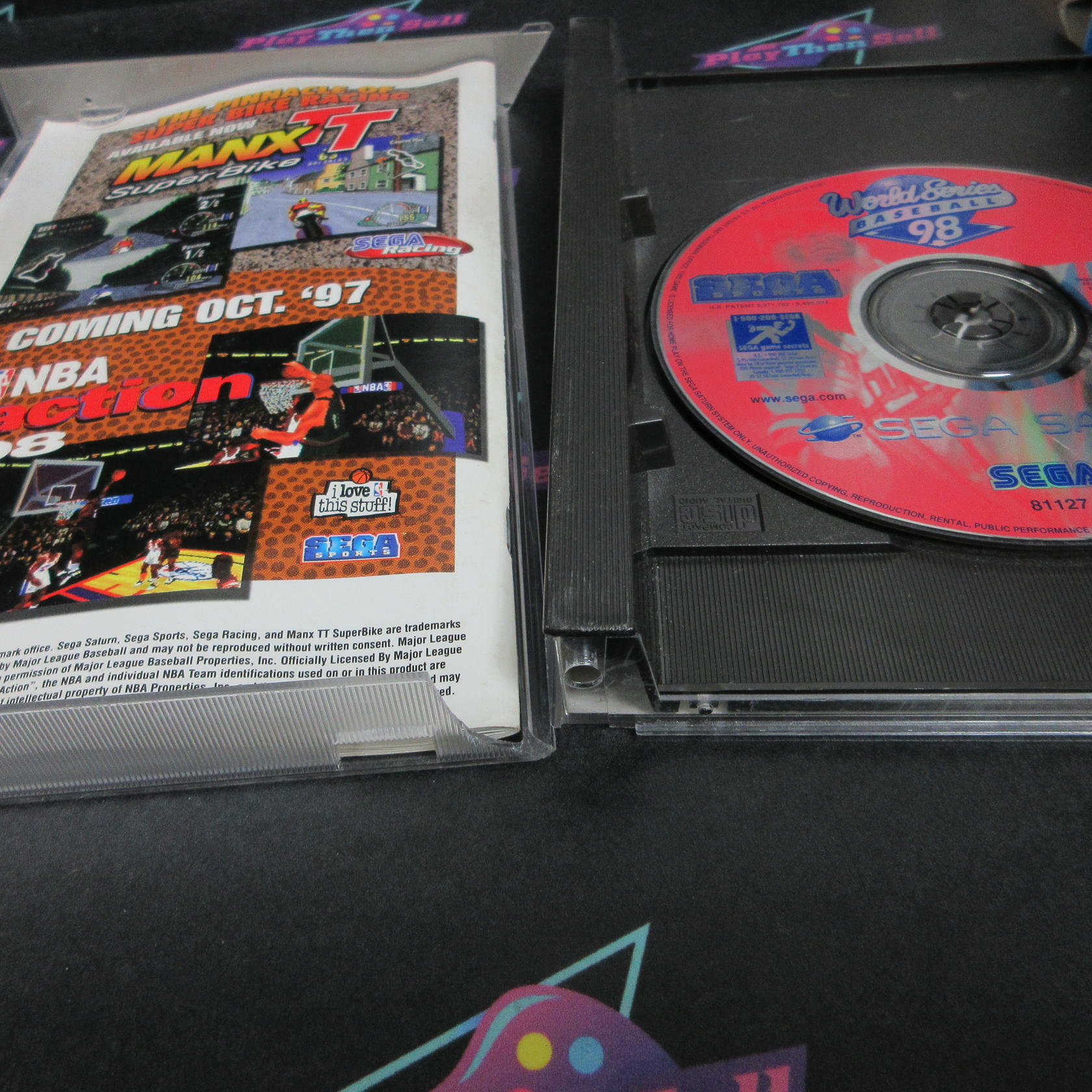 World Series Baseball 98 Sega Saturn CS Complete CIB - Very Good