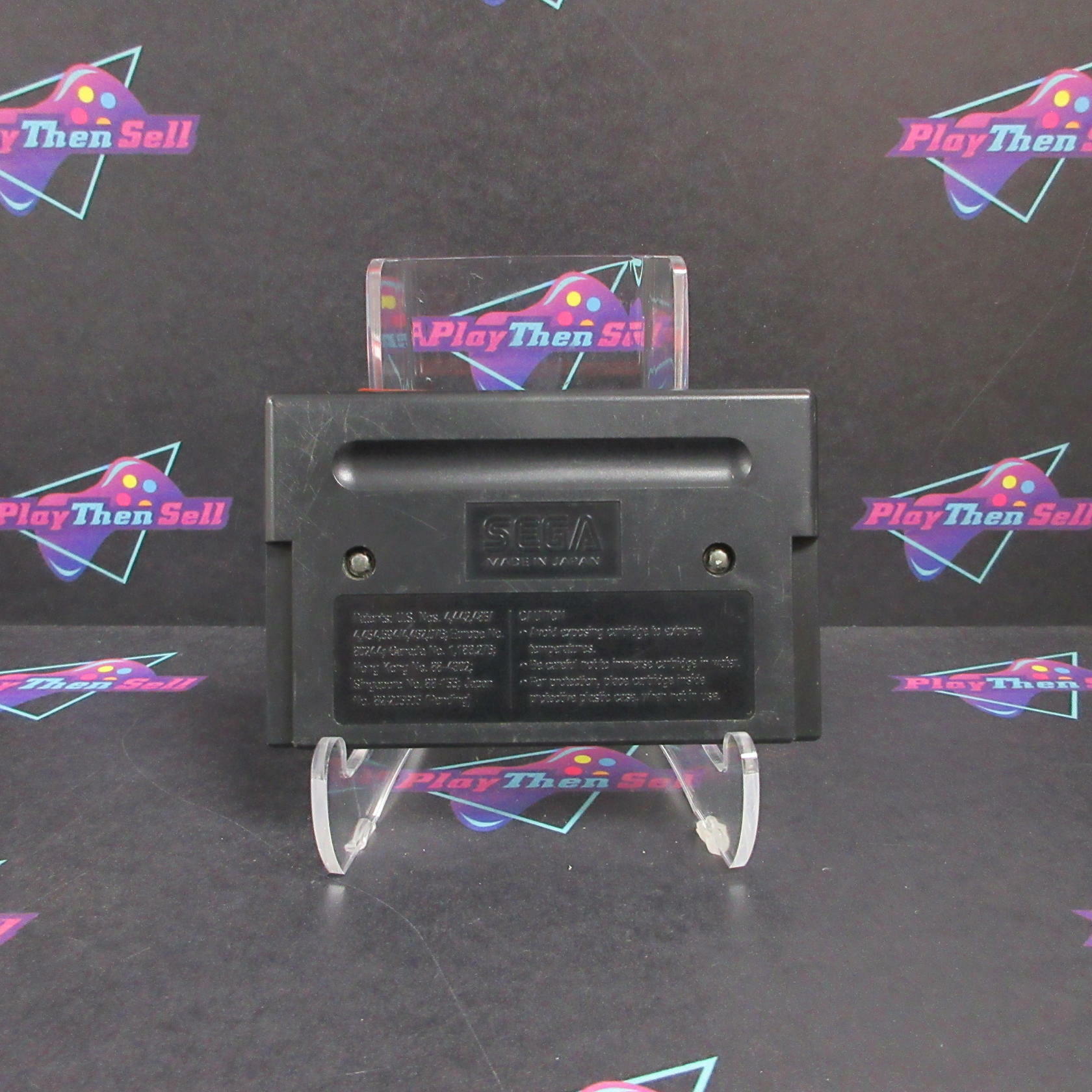 Eternal Champions Sega Genesis Boxed AD/NM - Very Good