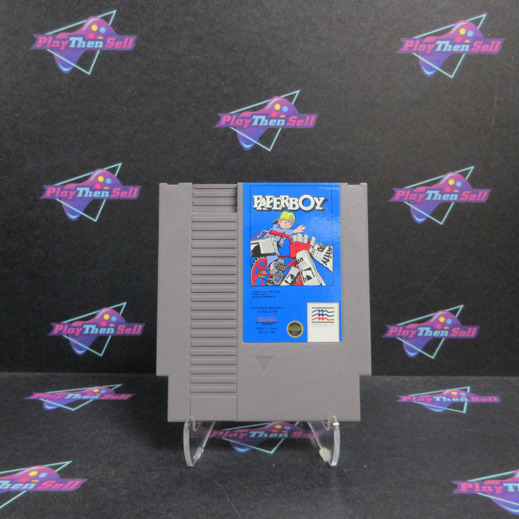 Paperboy Nintendo NES Boxed AD/NM - Very Good