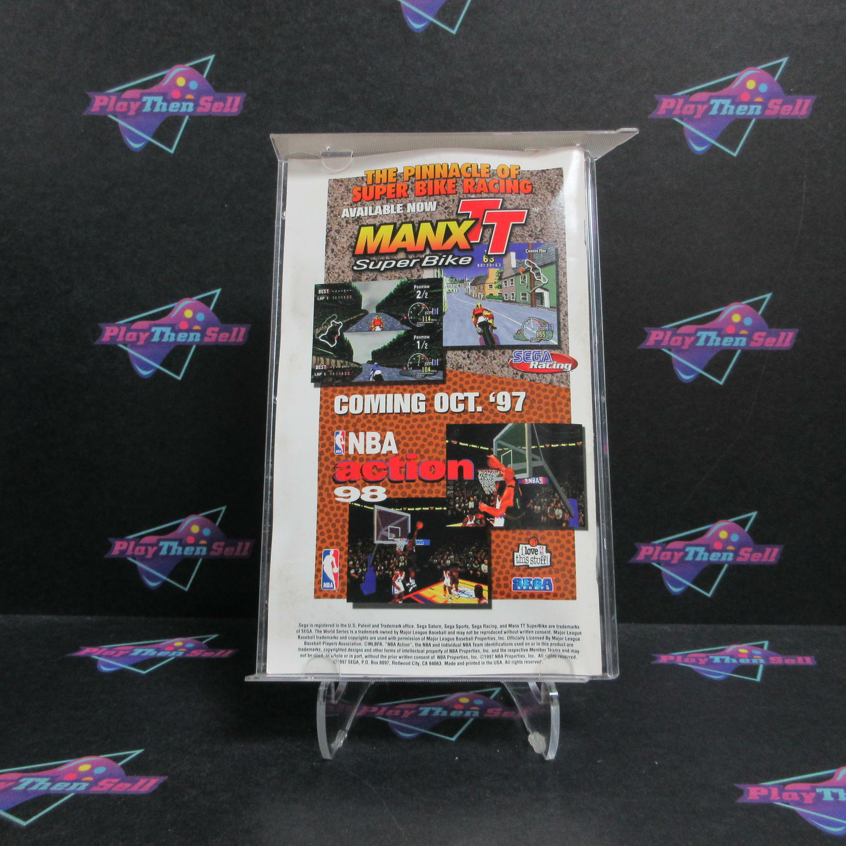 World Series Baseball 98 Sega Saturn CS Complete CIB - Very Good