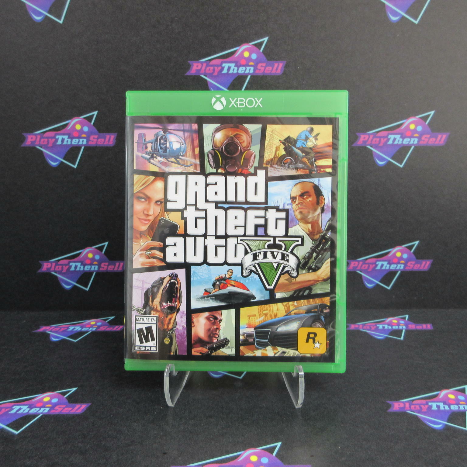 Grand Theft Auto 5 Xbox One + Map - Like New