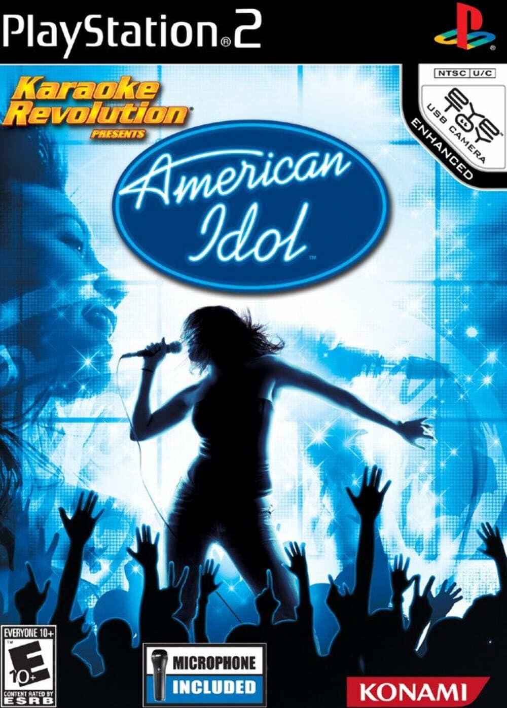 Karaoke Revolution American Idol PS2 PlayStation 2 Complete - Excellent