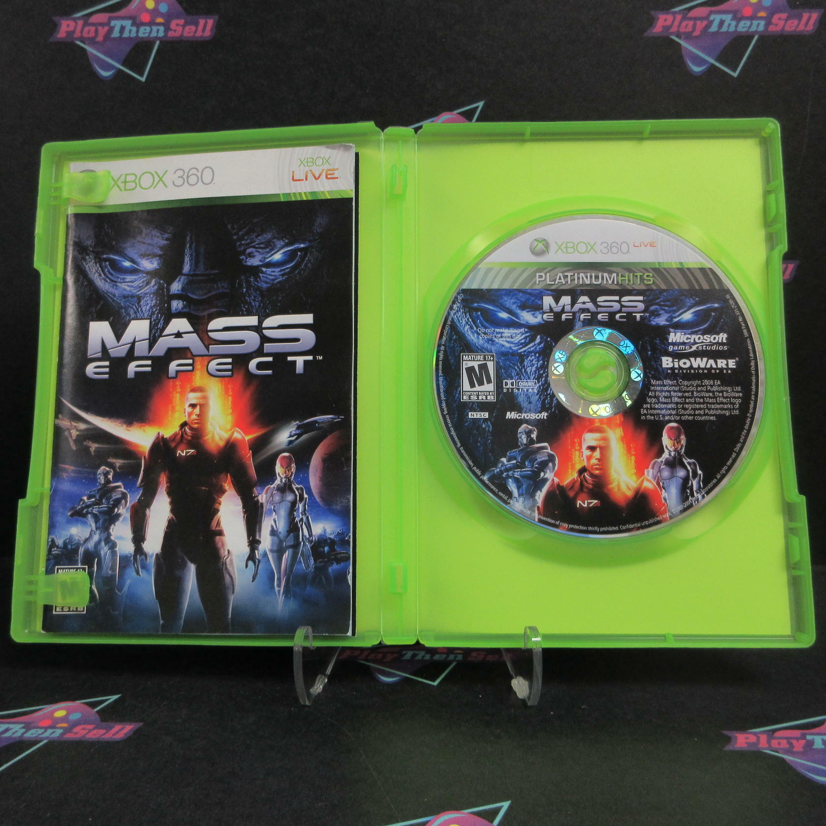 Mass Effect Xbox 360 PH + Bonus Disc Complete - Excellent
