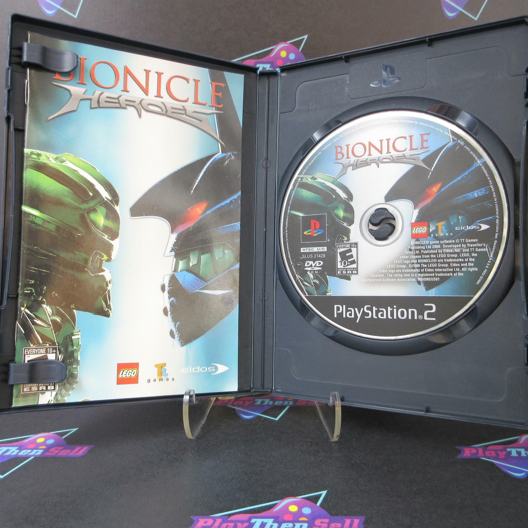 Bionicle Heroes PS2 PlayStation 2 Complete - Excellent
