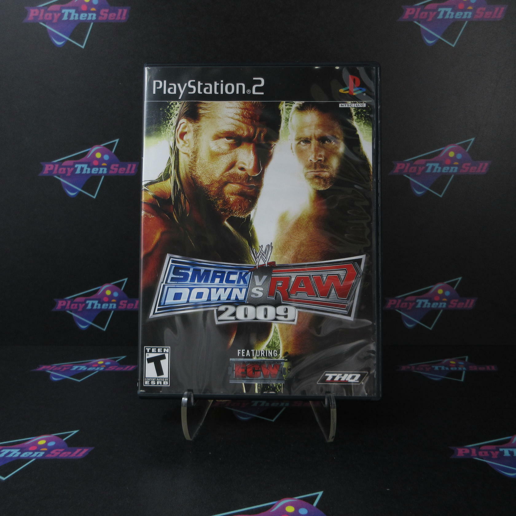 WWE SmackDown vs. Raw 2009 PS2 PlayStation 2 Complete - Excellent