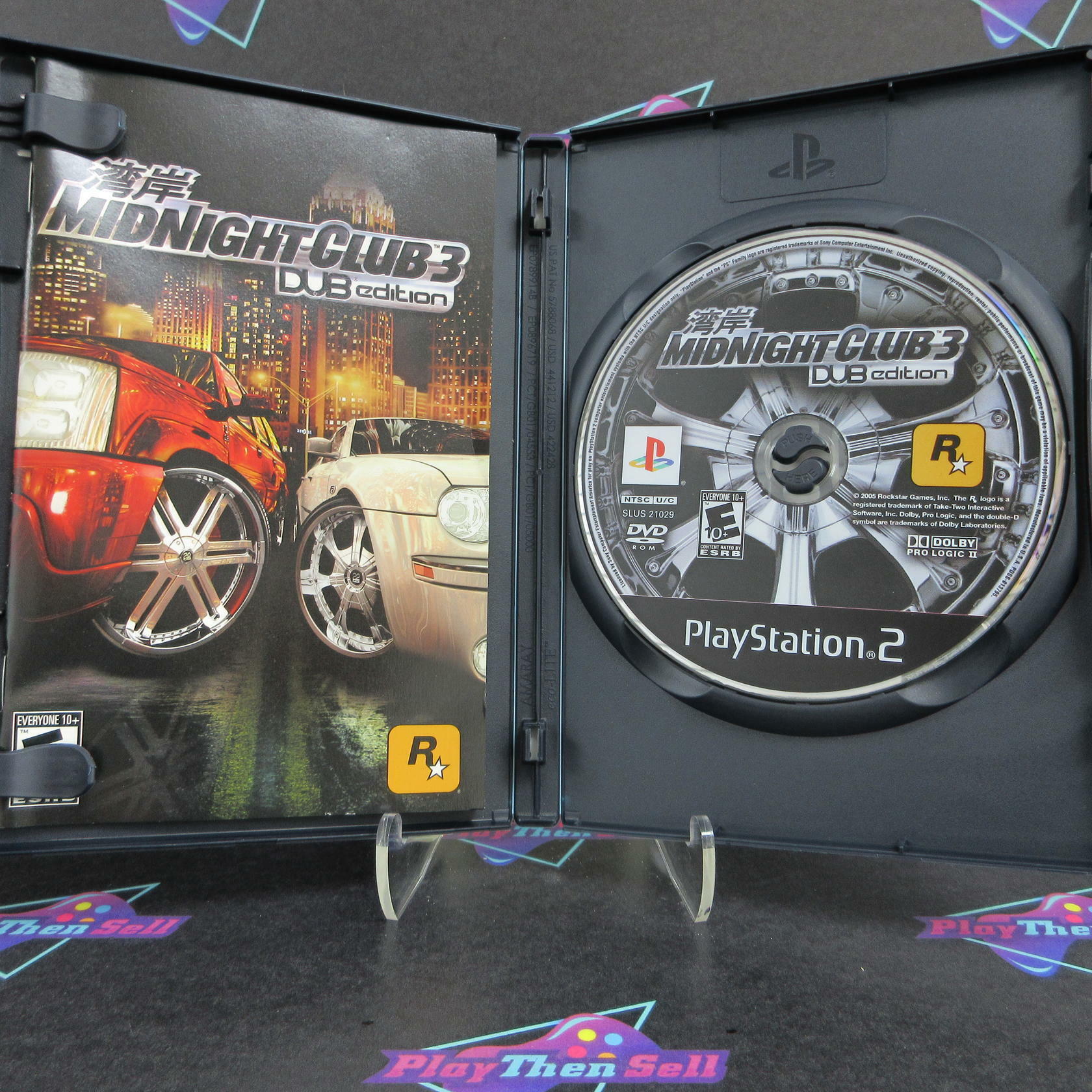 Midnight Club 3 DUB Edition PS2 PlayStation 2 Complete - Excellent
