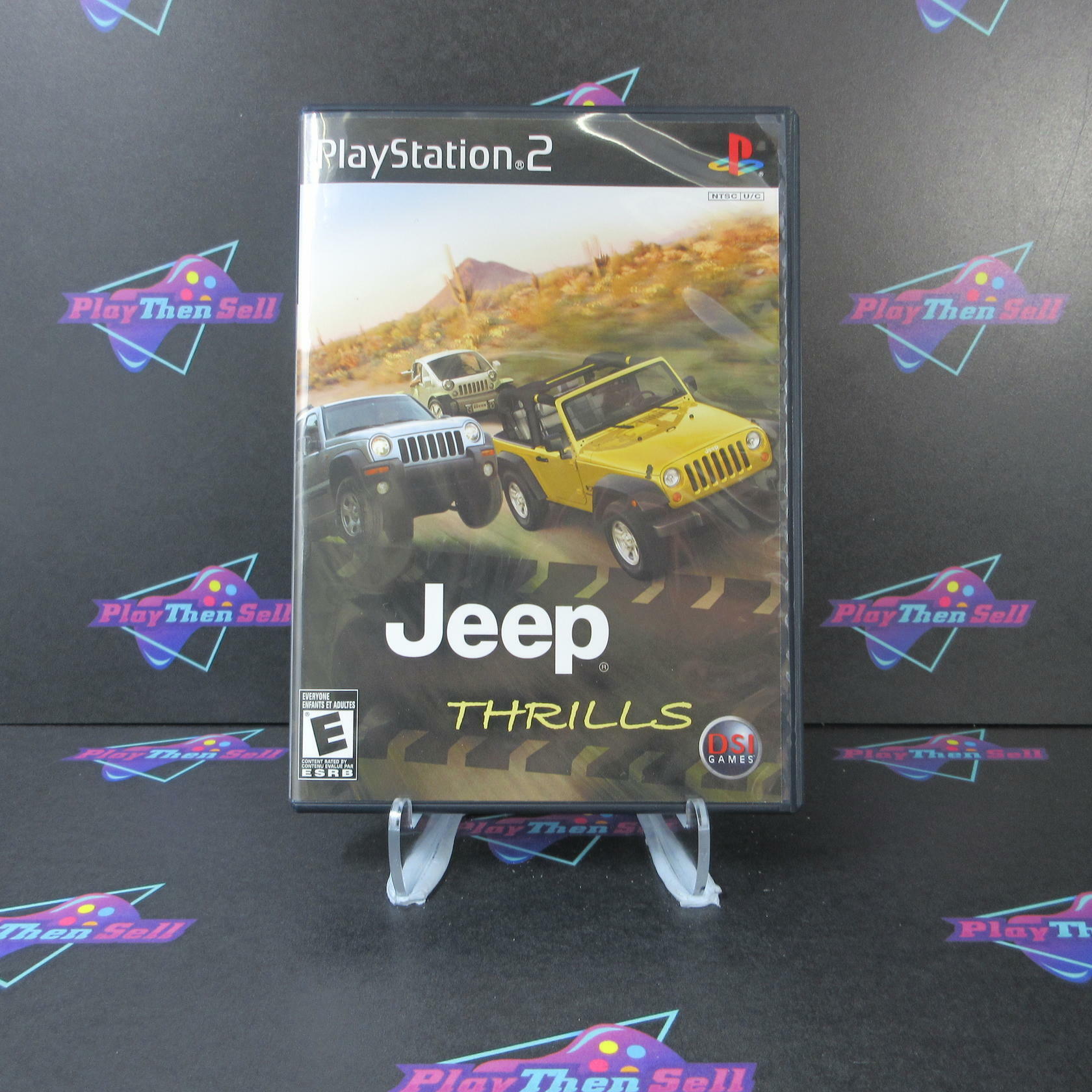 Jeep Thrills PS2 PlayStation 2 Complete - Excellent