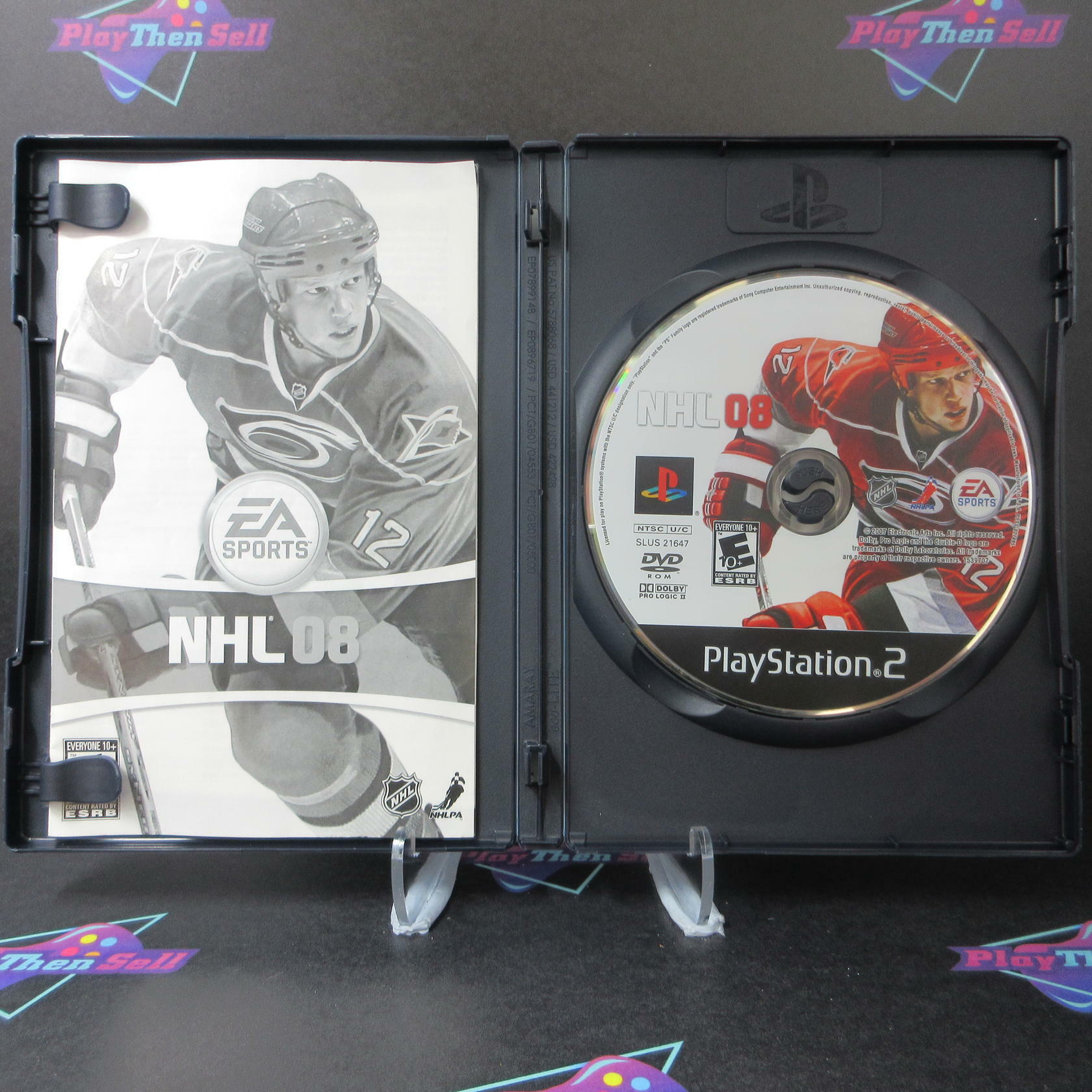 NHL 08 PS2 PlayStation 2 Complete - Excellent