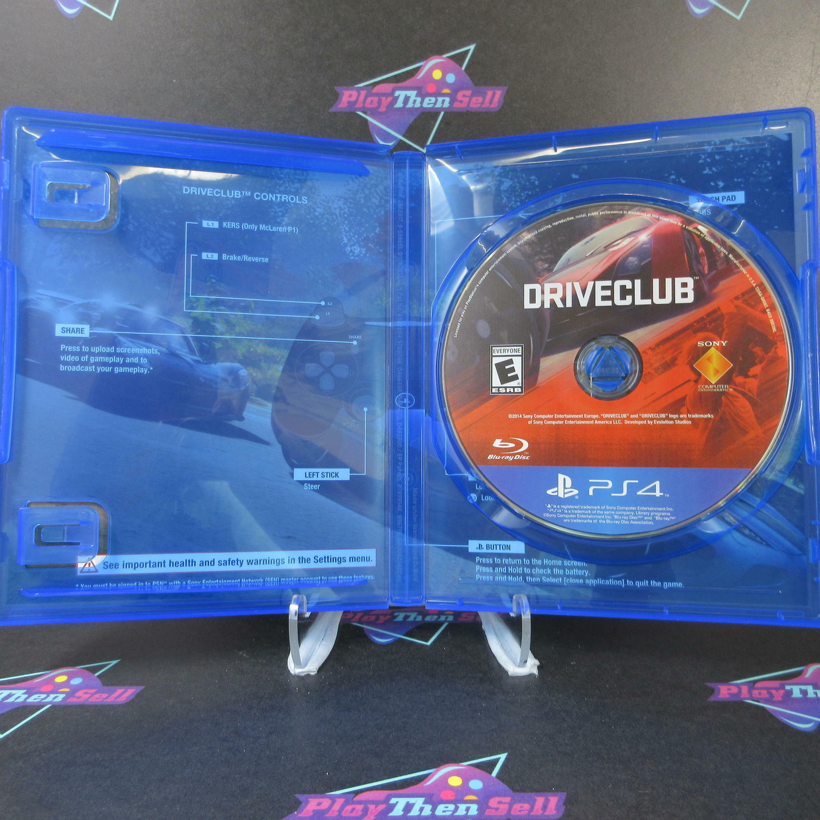 DriveClub PS4 PlayStation 4 Complete - Excellent
