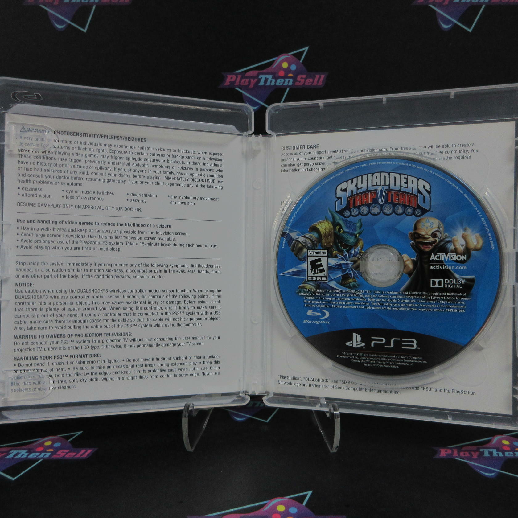 Skylanders Trap Team Software Only PS3 PlayStation 3 Complete - Excellent