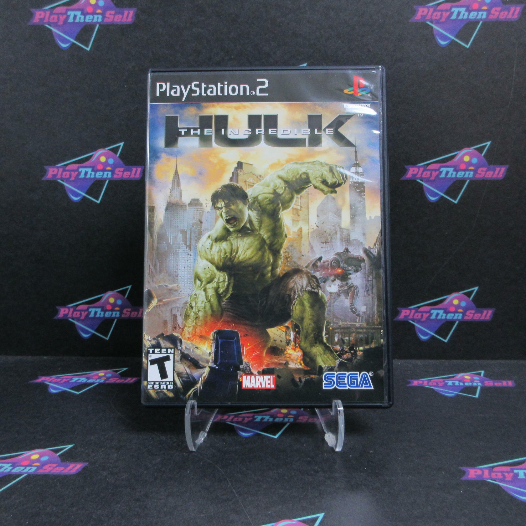 The Incredible Hulk PS2 PlayStation 2 Complete - Excellent