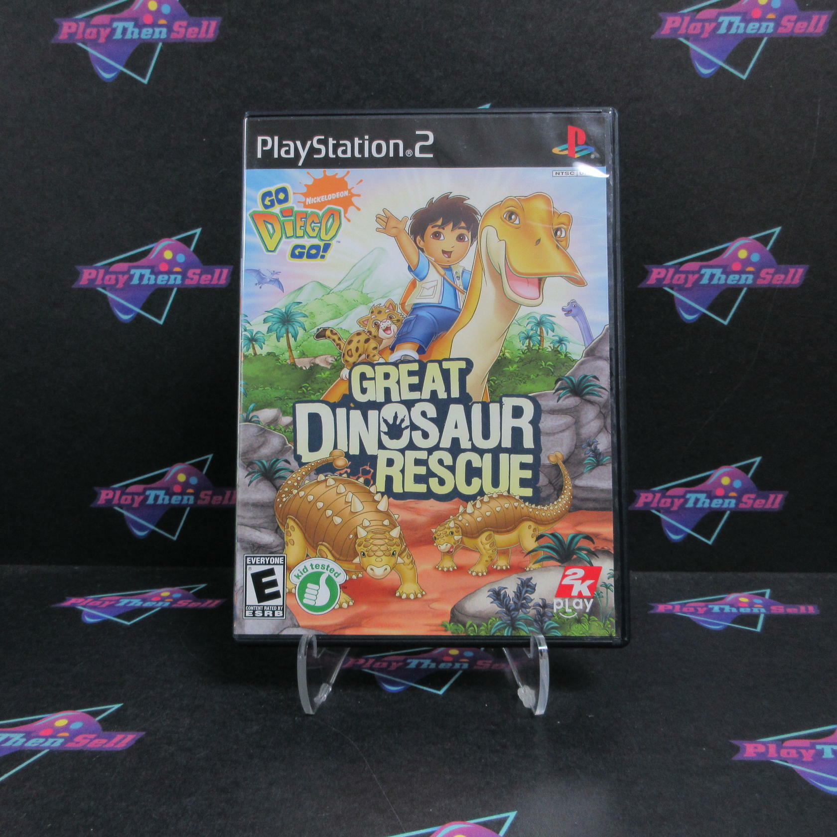 Go, Diego, Go! Great Dinosaur Rescue PS2 PlayStation 2 Complete - Excellent