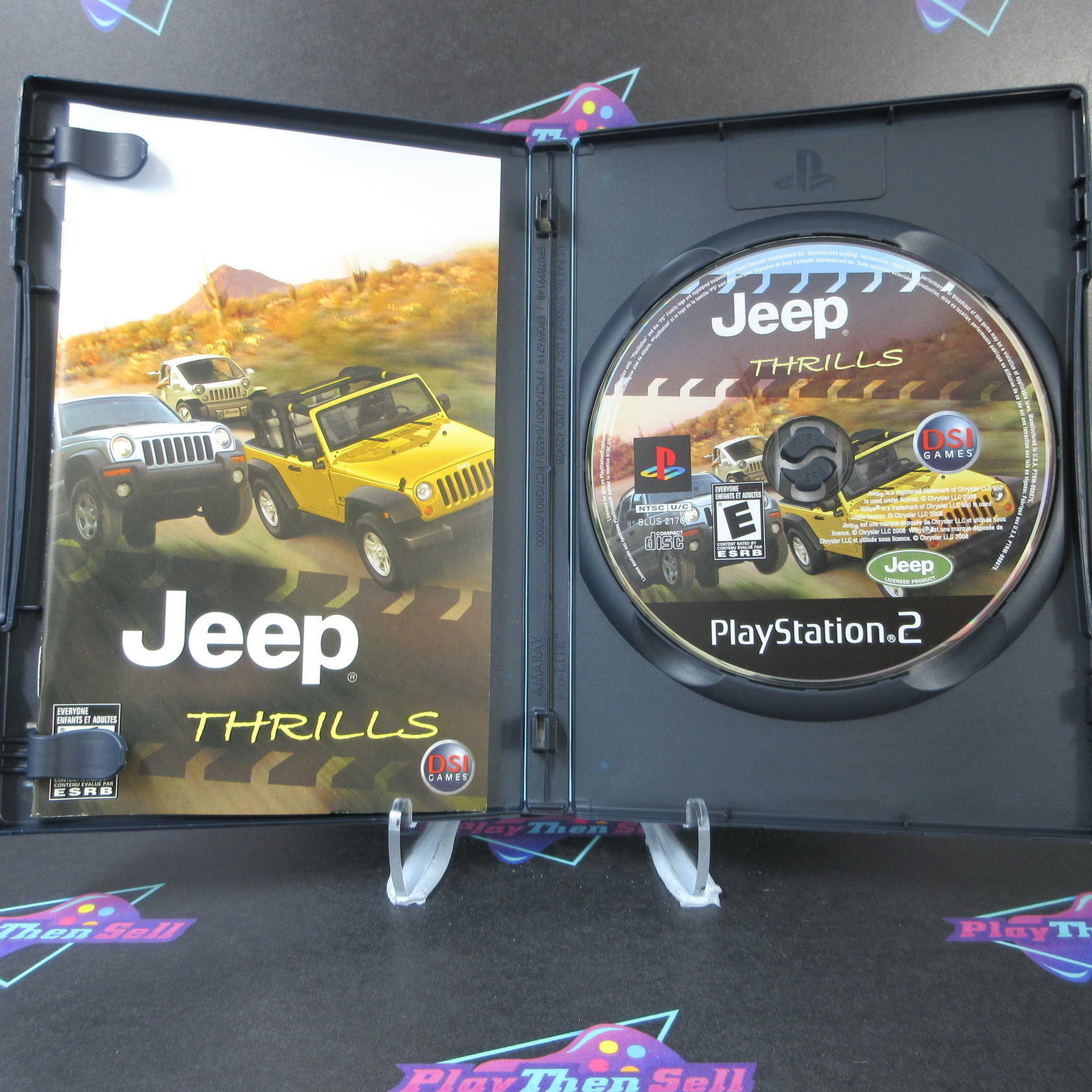 Jeep Thrills PS2 PlayStation 2 Complete - Excellent