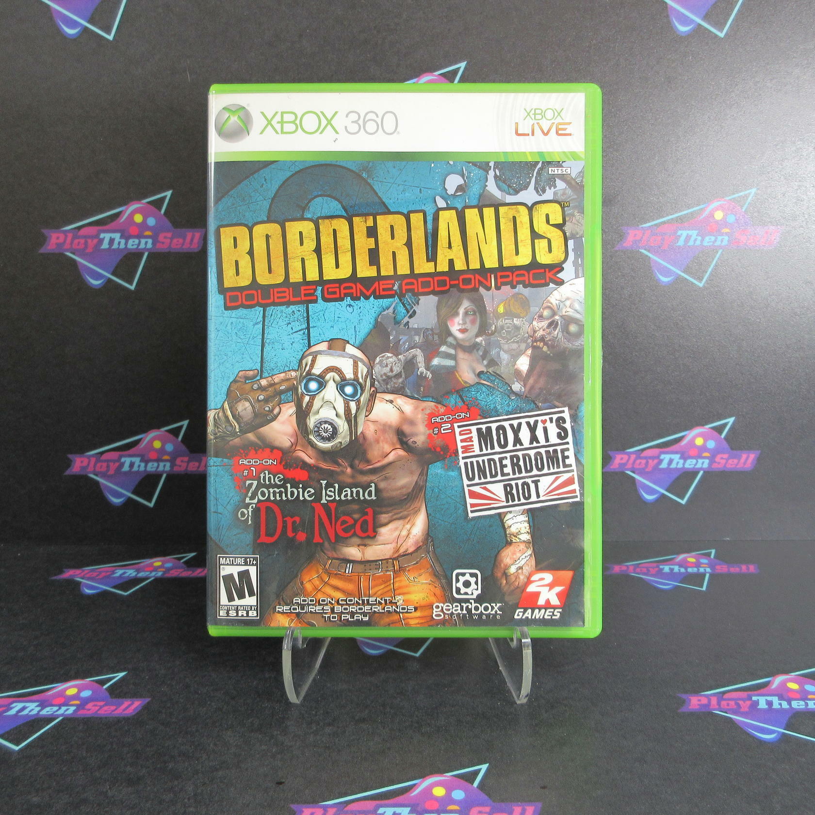 Borderlands Double Game Add-On Pack Xbox 360 Complete - Excellent