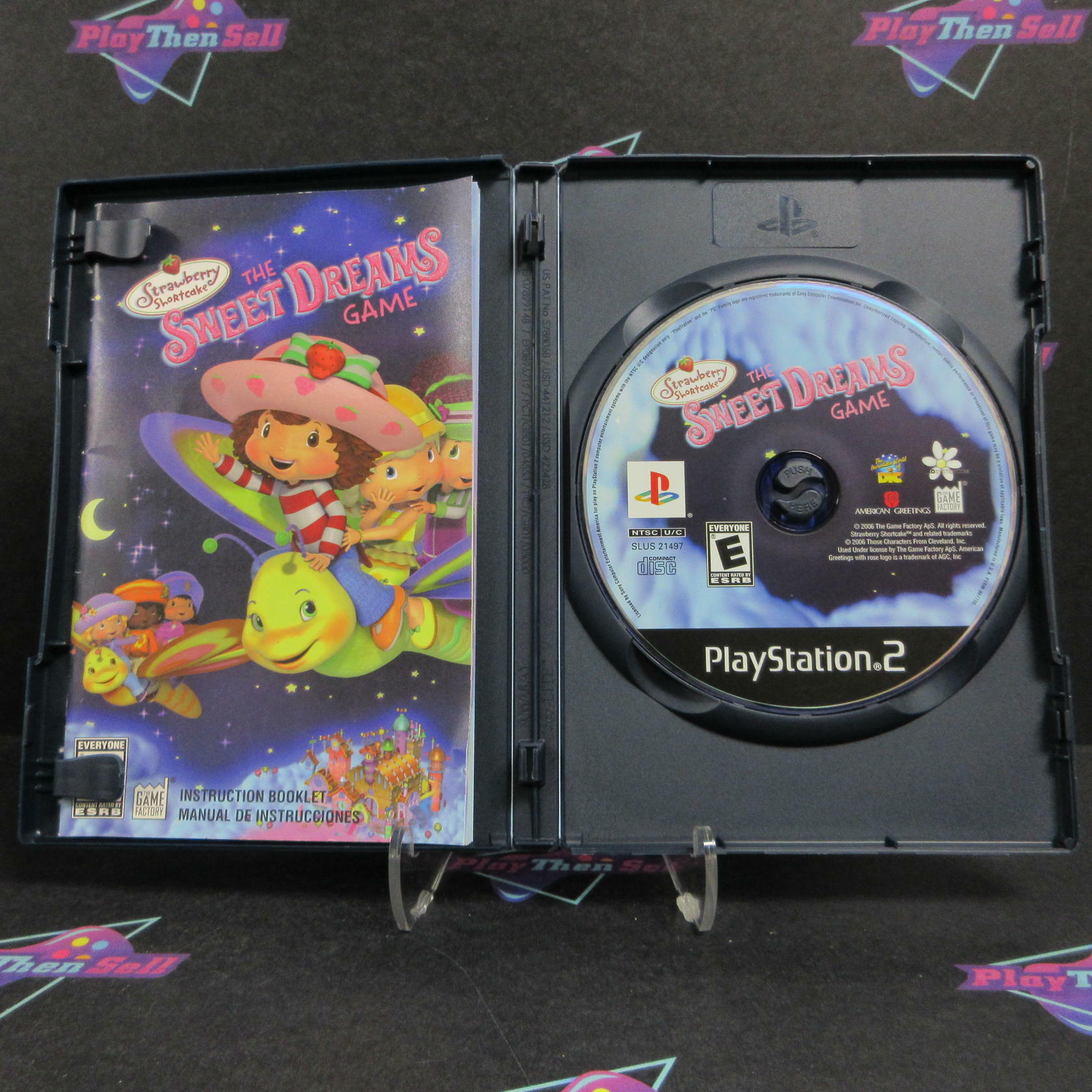 Strawberry Shortcake The Sweet Dreams Game PS2 PlayStation 2 Complete - Excellent