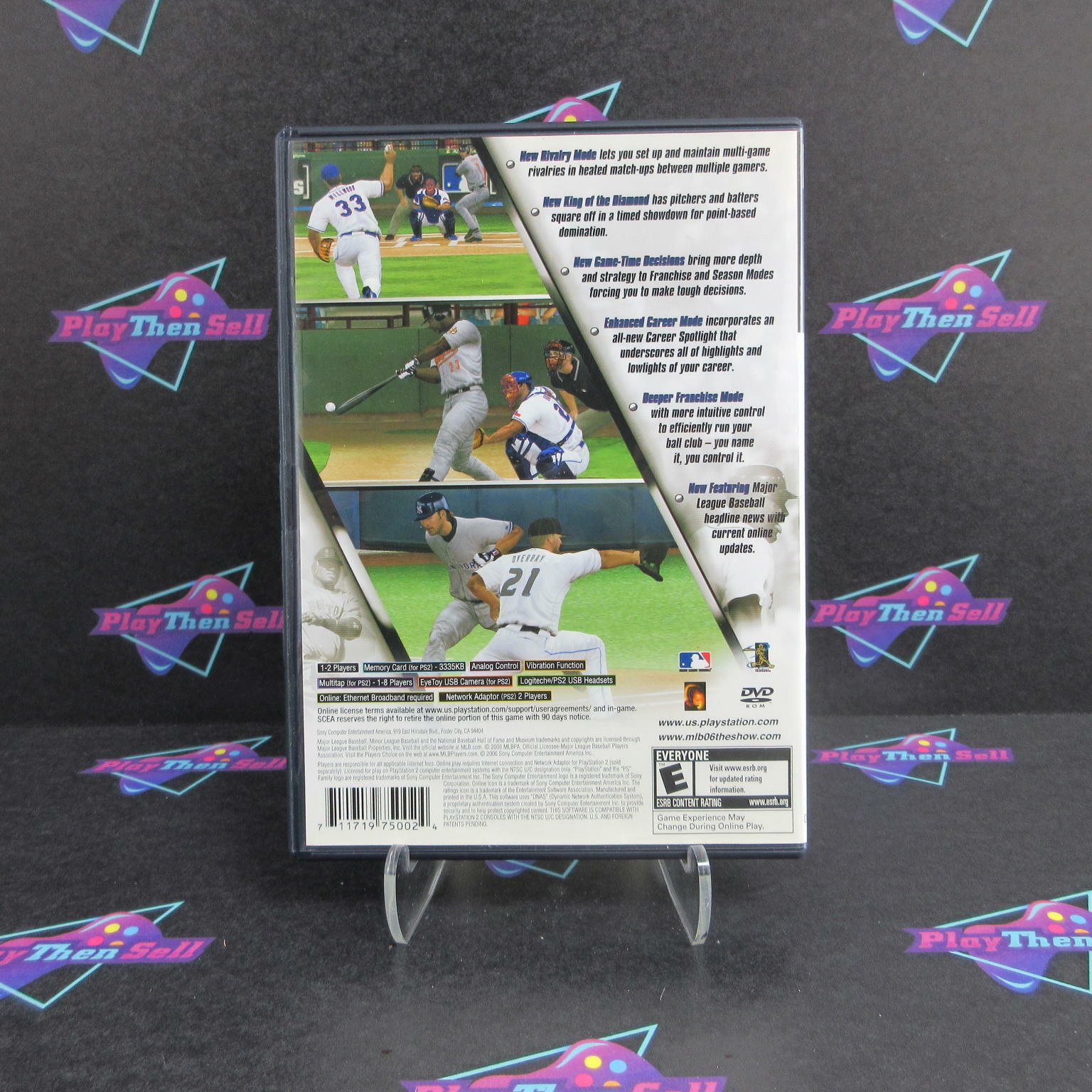 MLB 06 The Show PS2 PlayStation 2 Complete - Excellent