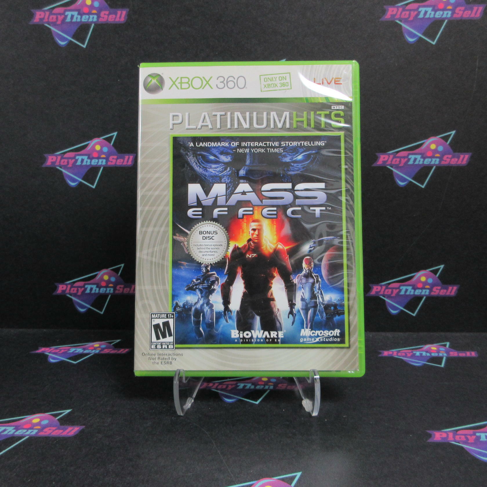 Mass Effect Xbox 360 PH + Bonus Disc Complete - Excellent