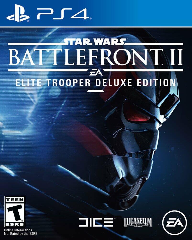 Star Wars Battlefront II 2 Elite Trooper Deluxe PS4 PlayStation 4 Complete - Excellent