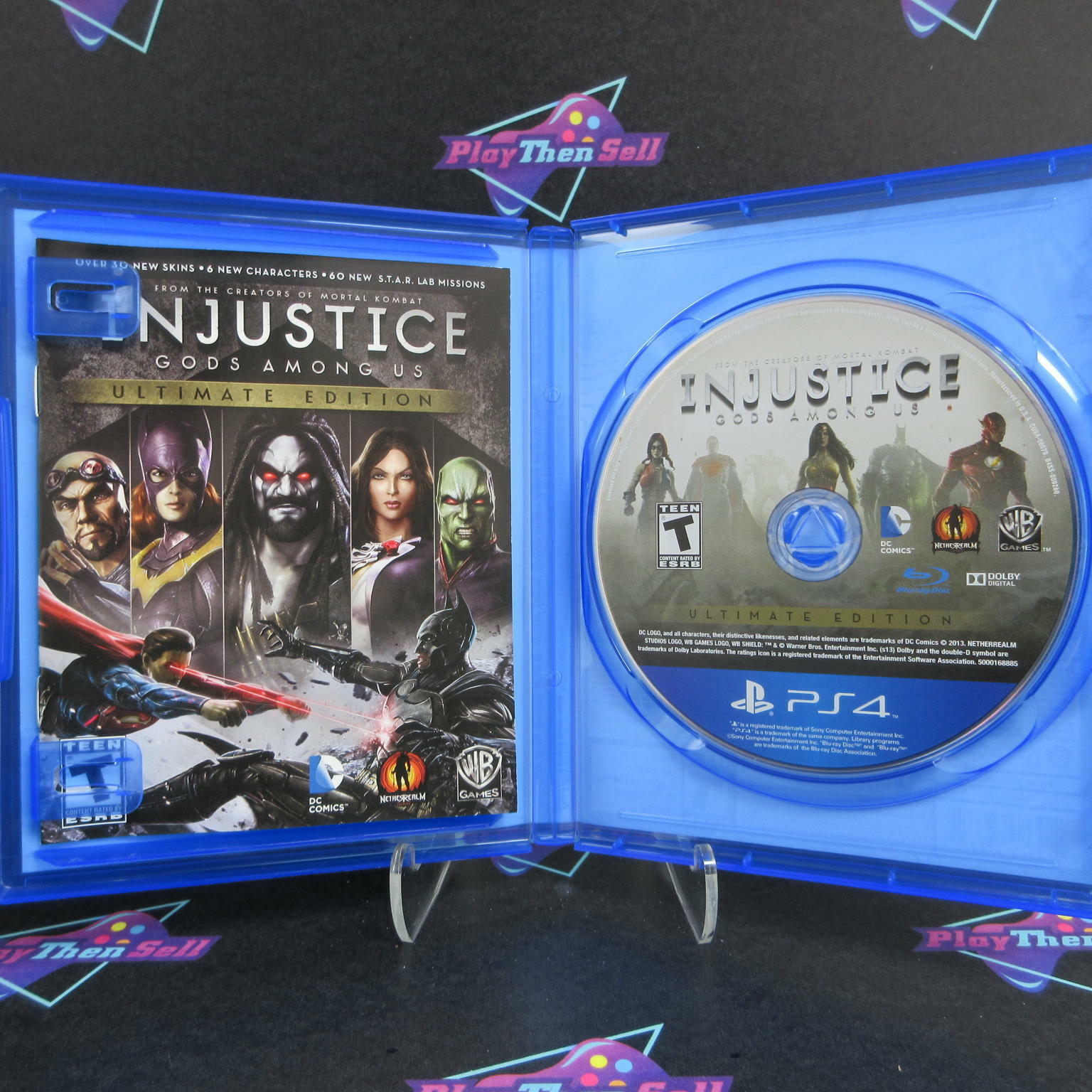 Injustice Gods Among Us Ultimate Edition PS4 PlayStation 4 Complete - Excellent