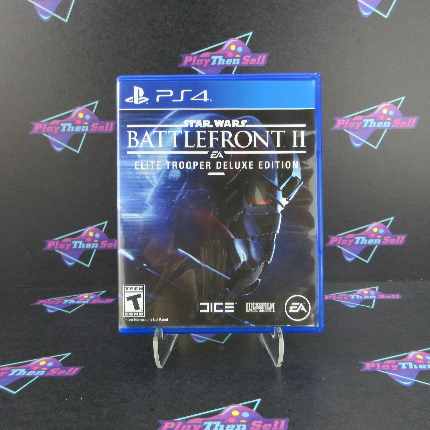 Star Wars Battlefront II 2 Elite Trooper Deluxe PS4 PlayStation 4 Complete - Excellent