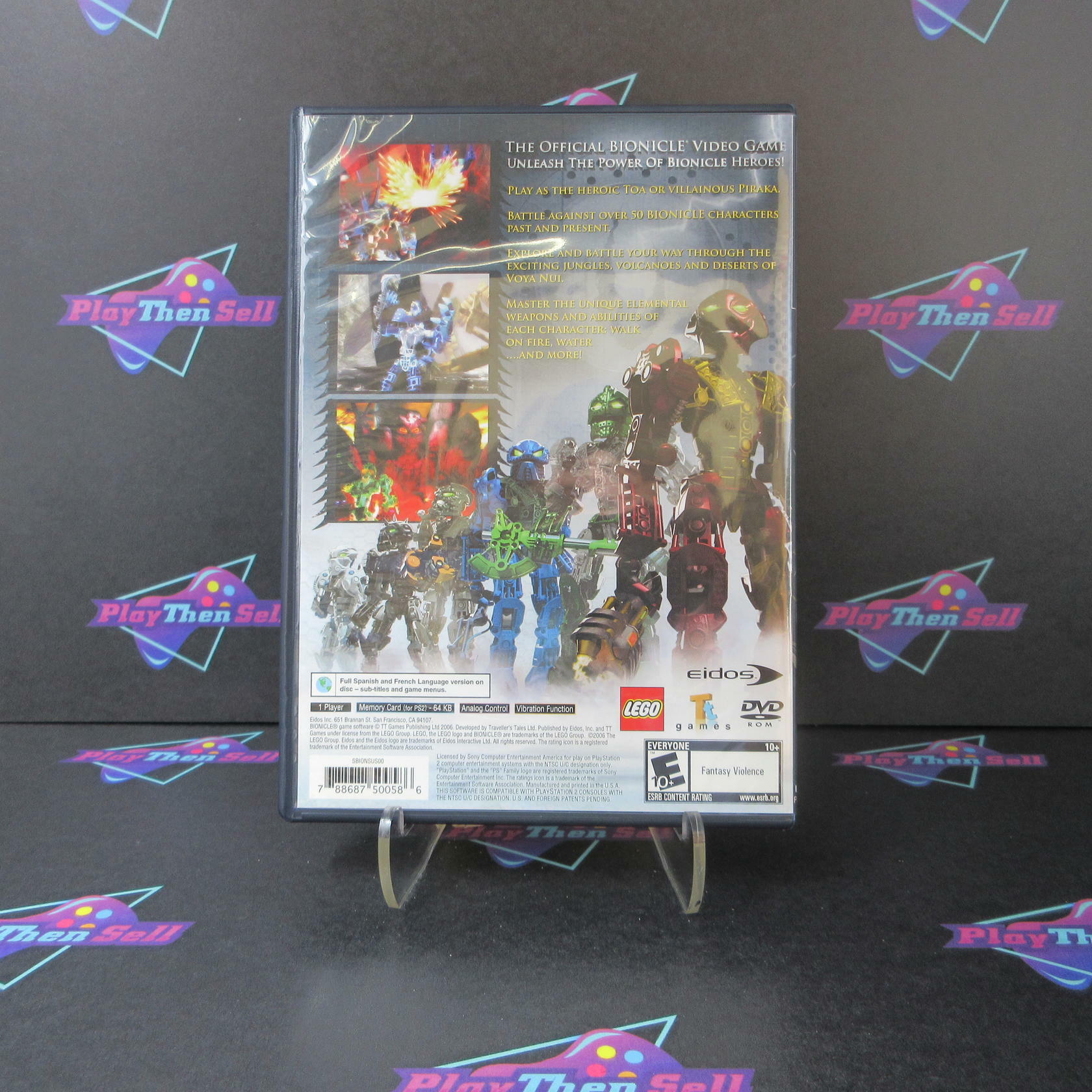 Bionicle Heroes PS2 PlayStation 2 Complete - Excellent