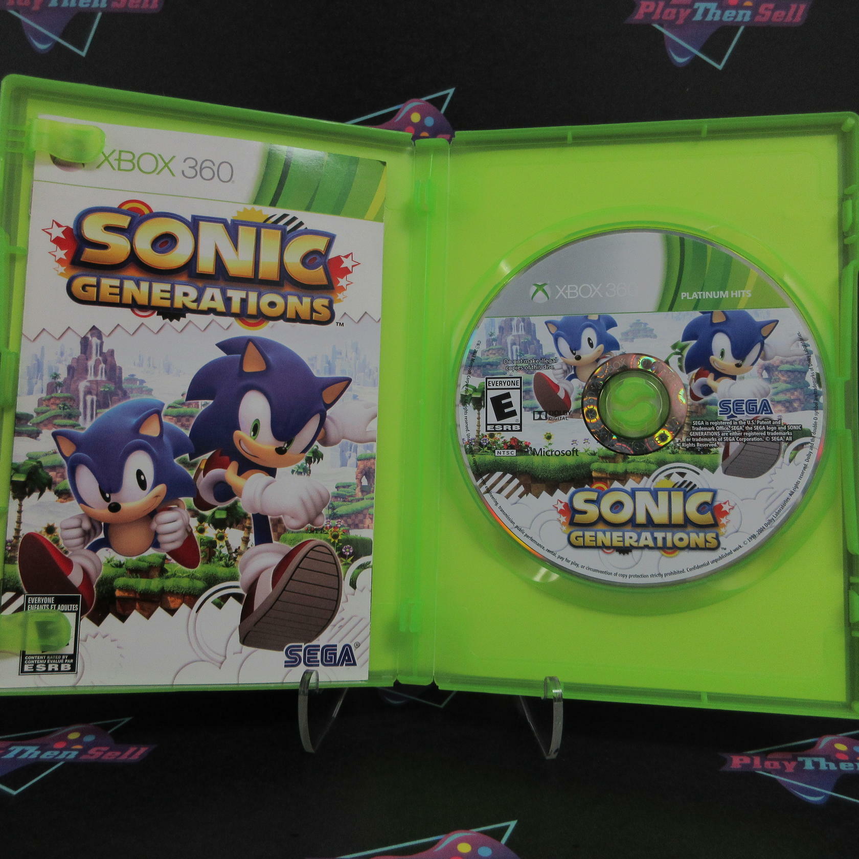 Sega Sonic Generations Xbox 360 PH Complete - Excellent