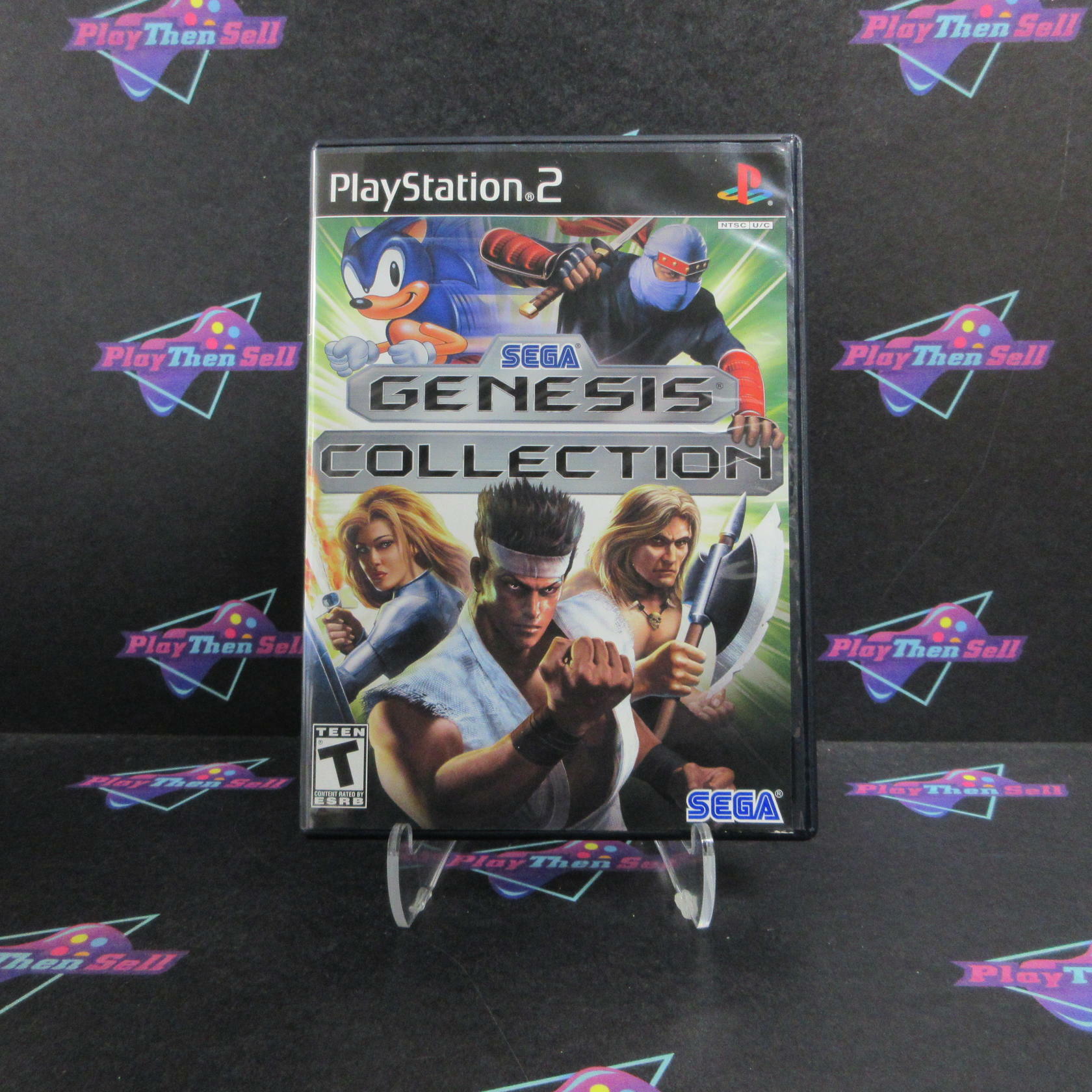 Sega Genesis Collection PS2 PlayStation 2 Complete - Excellent