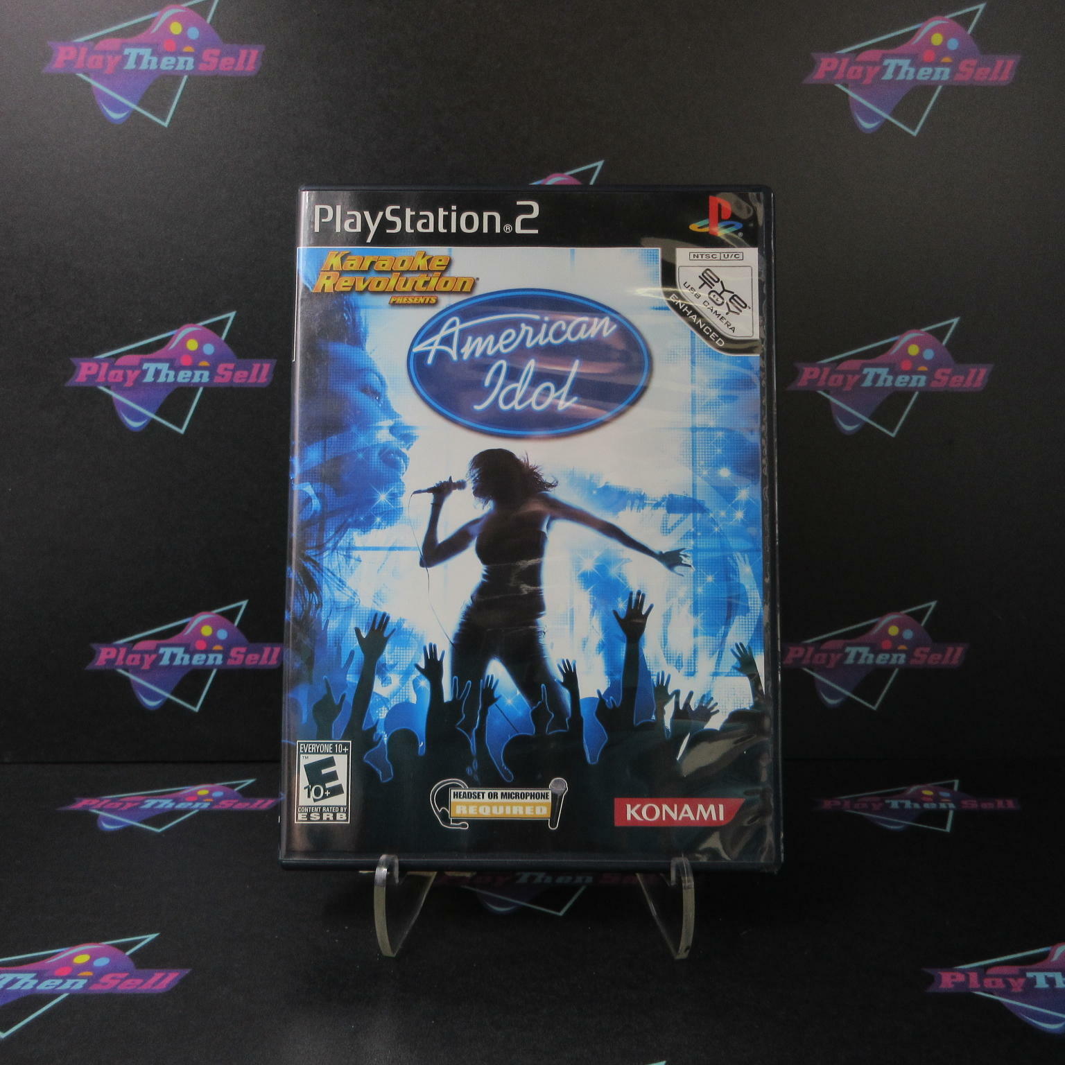 Karaoke Revolution American Idol PS2 PlayStation 2 Complete - Excellent