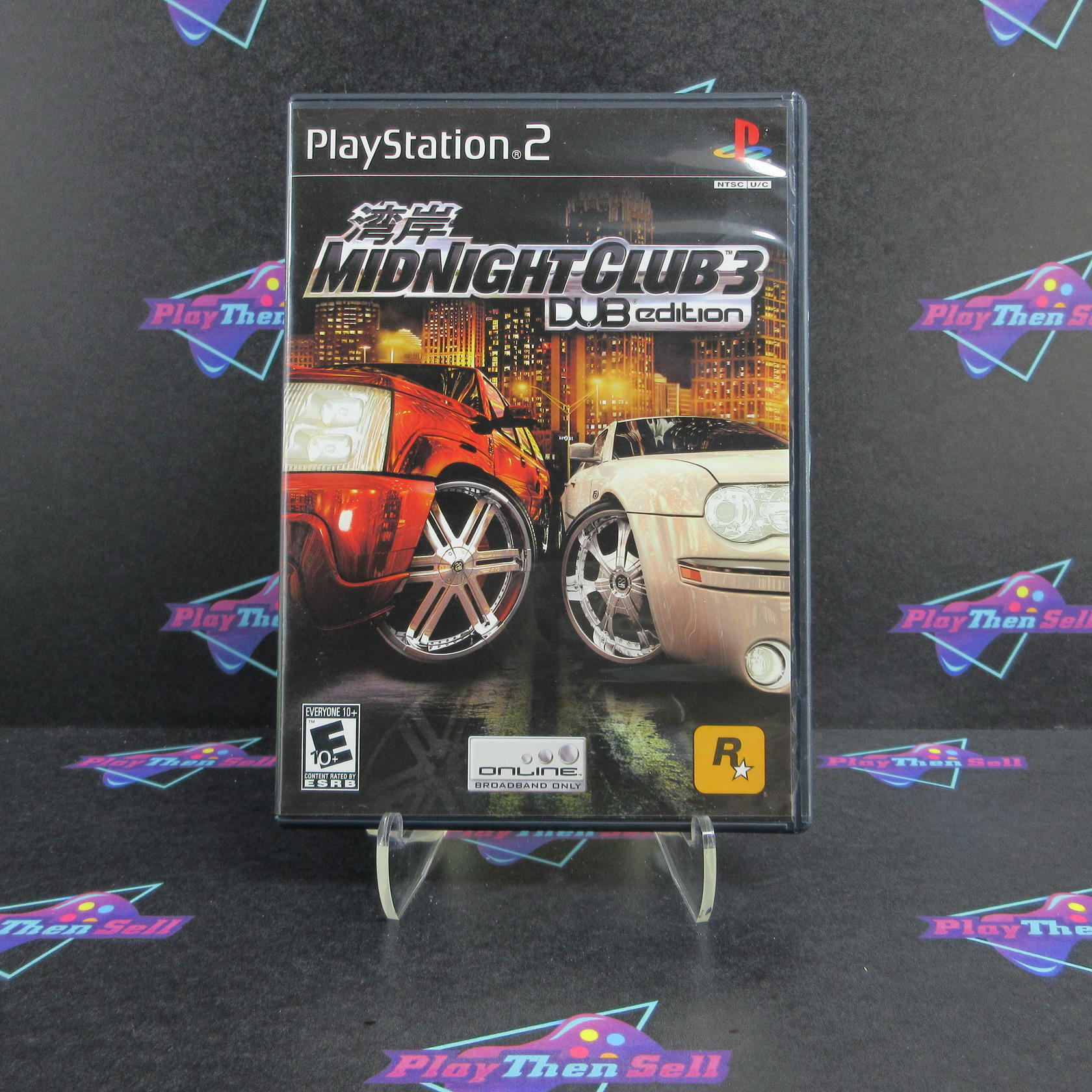 Midnight Club 3 DUB Edition PS2 PlayStation 2 Complete - Excellent
