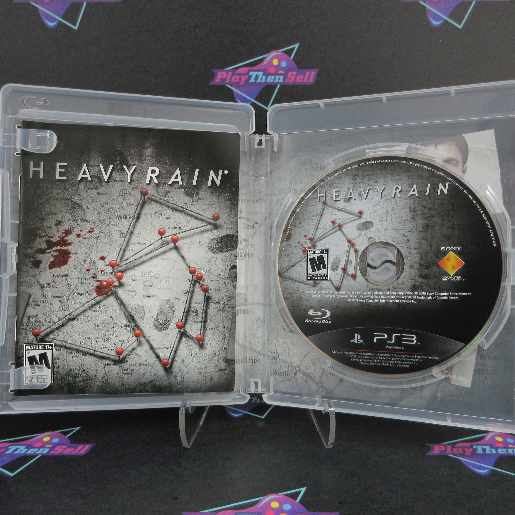 Heavy Rain PS3 PlayStation 3 Complete CIB - Excellent