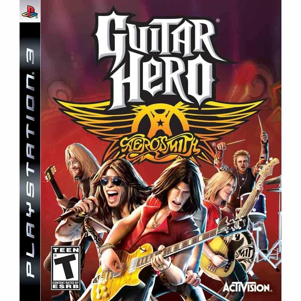 Guitar Hero Aerosmith PS3 PlayStation 3 Complete - Excellent