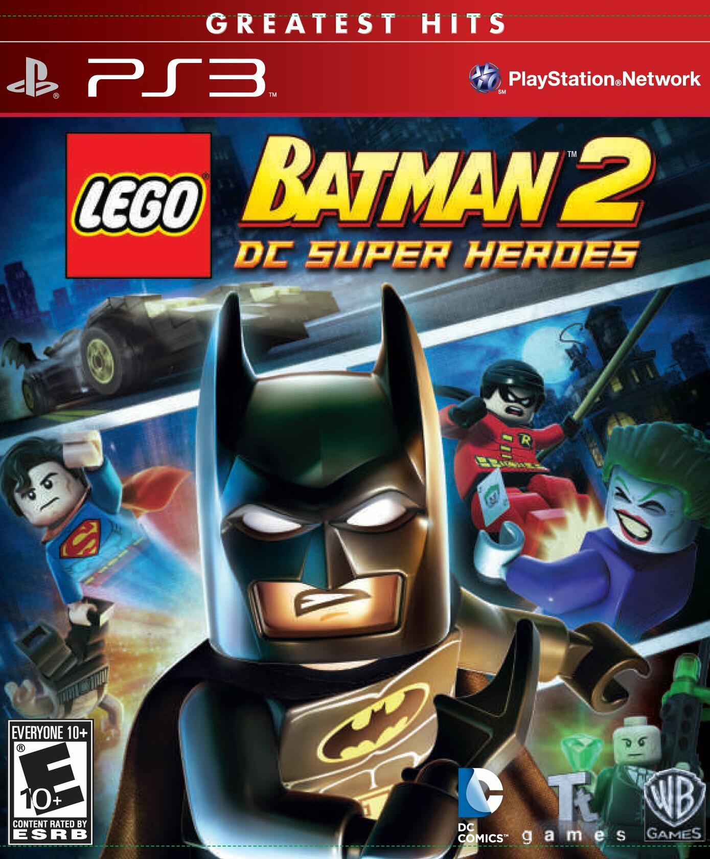 LEGO Batman 2 DC Super Heroes PS3 PlayStation 3 GH Complete - Excellent